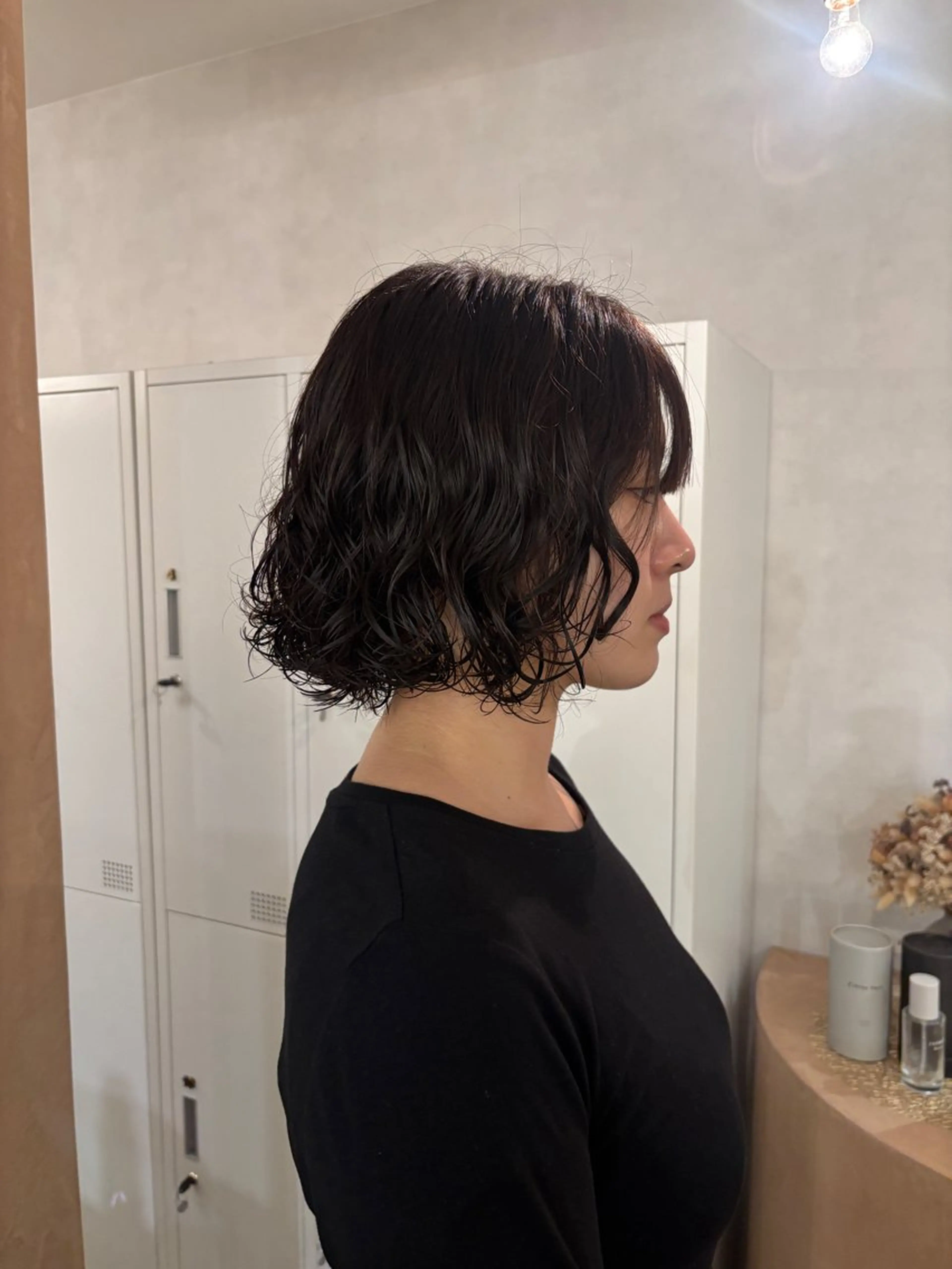 ショート パーマ カット パーマ トリートメント Chiho / 梅田 / ボブ/ パーマのヘアスタイル