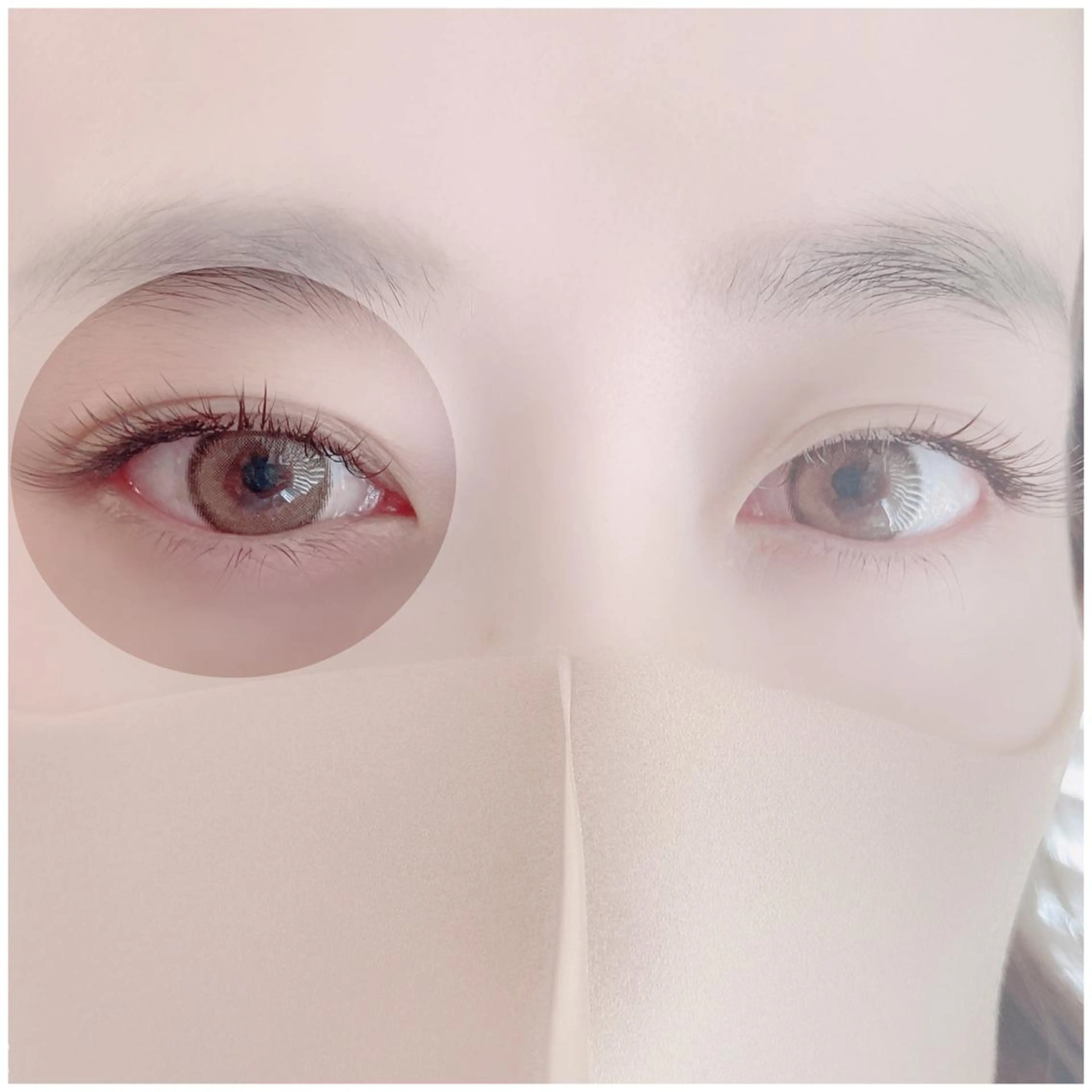 マツエク・マツパ カラーマツエク フラットラッシュ 韓国風マツエク ナチュラル パリジェンヌラッシュリフト barro.1995所属・オーダーメイドまつげ &まゆげ.RIKAのマツエク・マツパデザイン