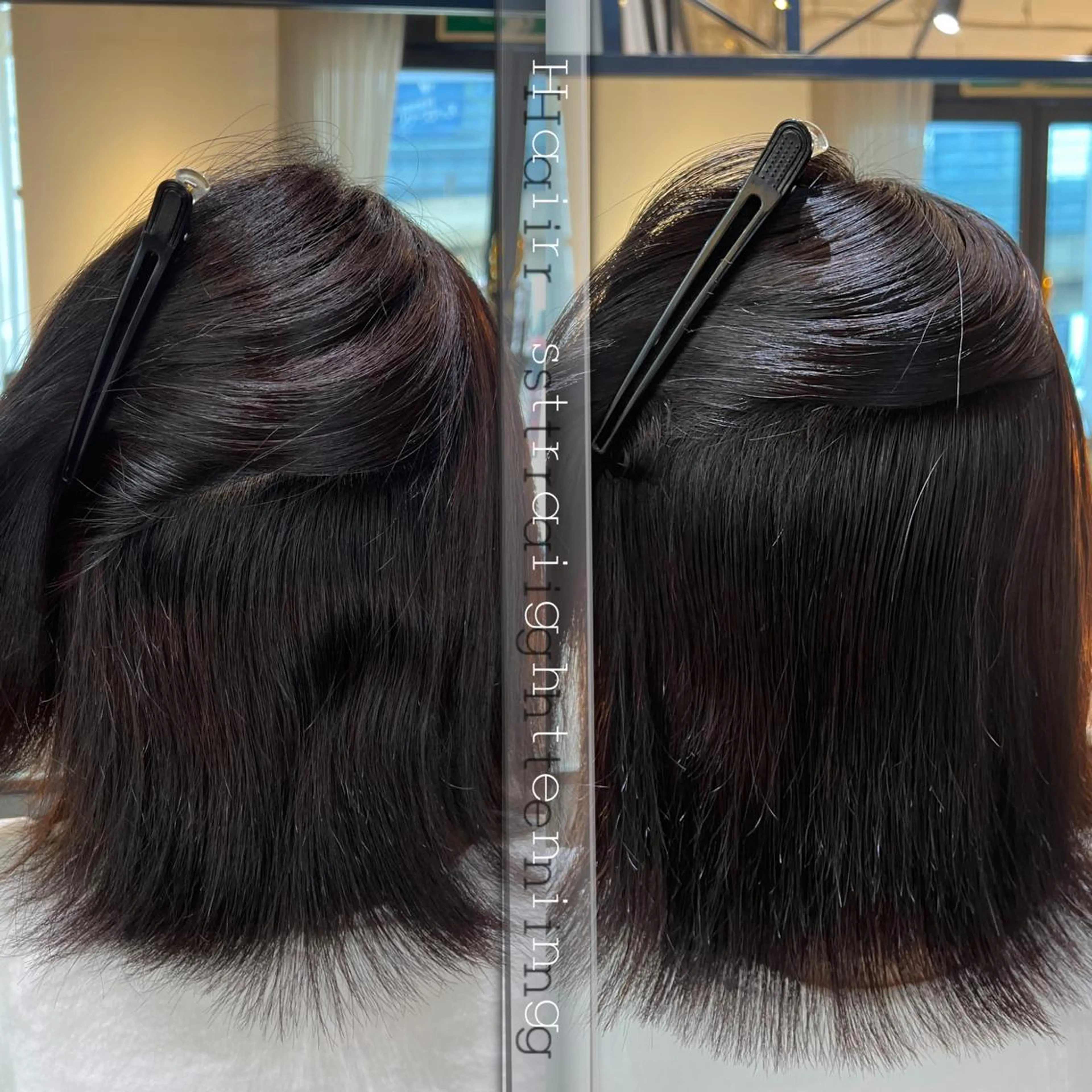 ミディアム 髪質改善ストレート Kantaのヘアスタイル