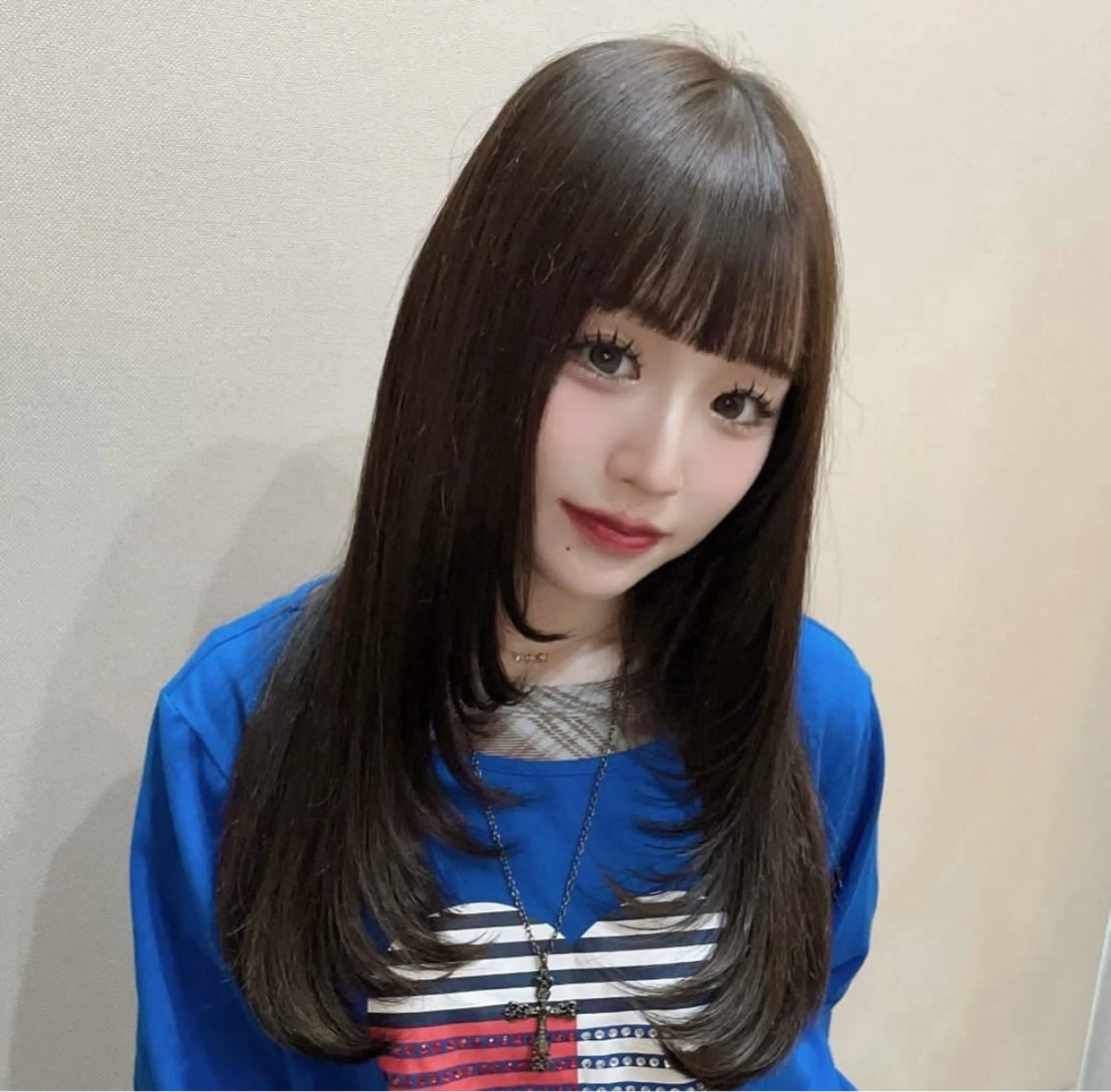 ロング 水戸/ベージュカラー 🍒RICO🍒のヘアスタイル