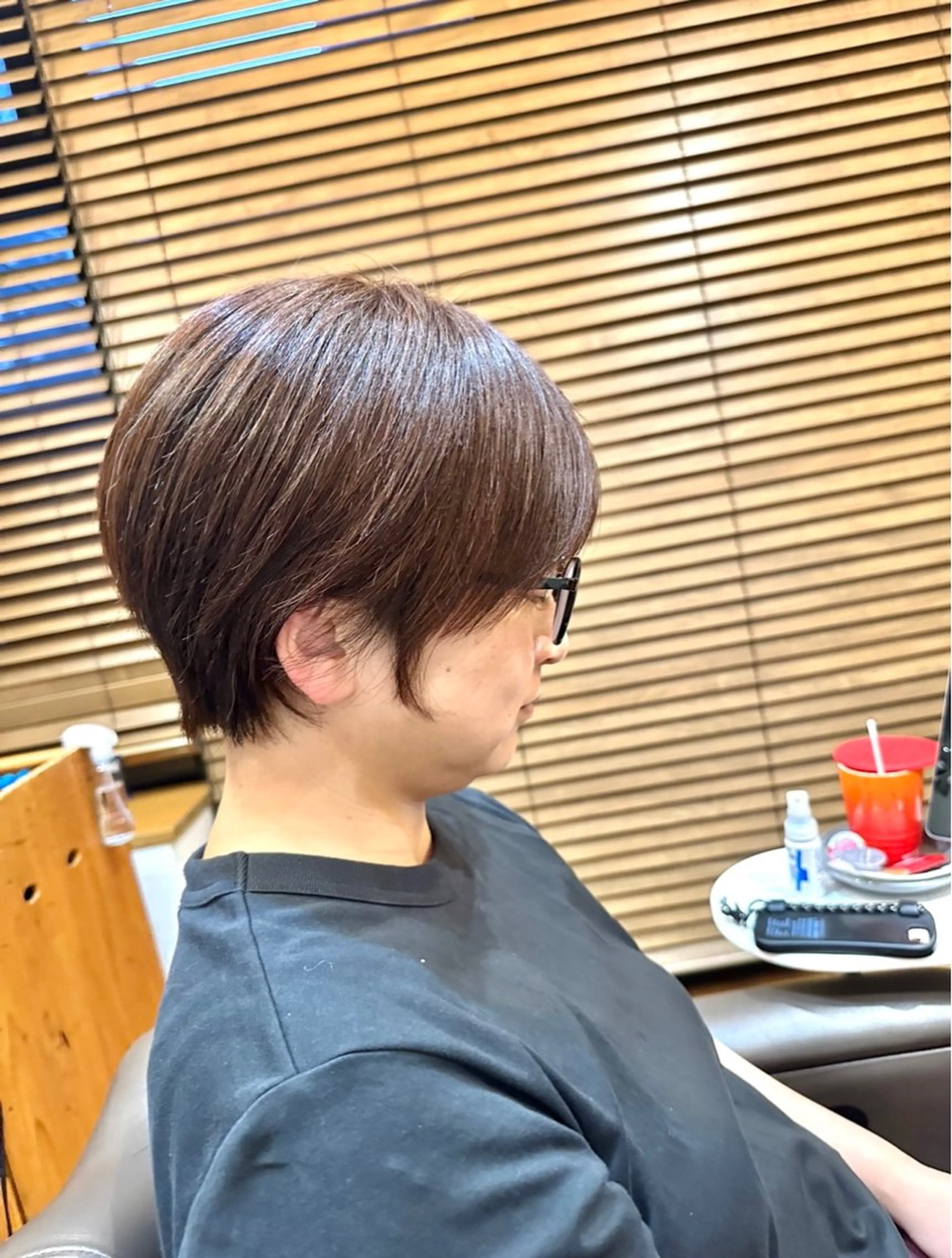 ショート ショートボブ ボブ ショートヘア 前田 加奈子のヘアスタイル