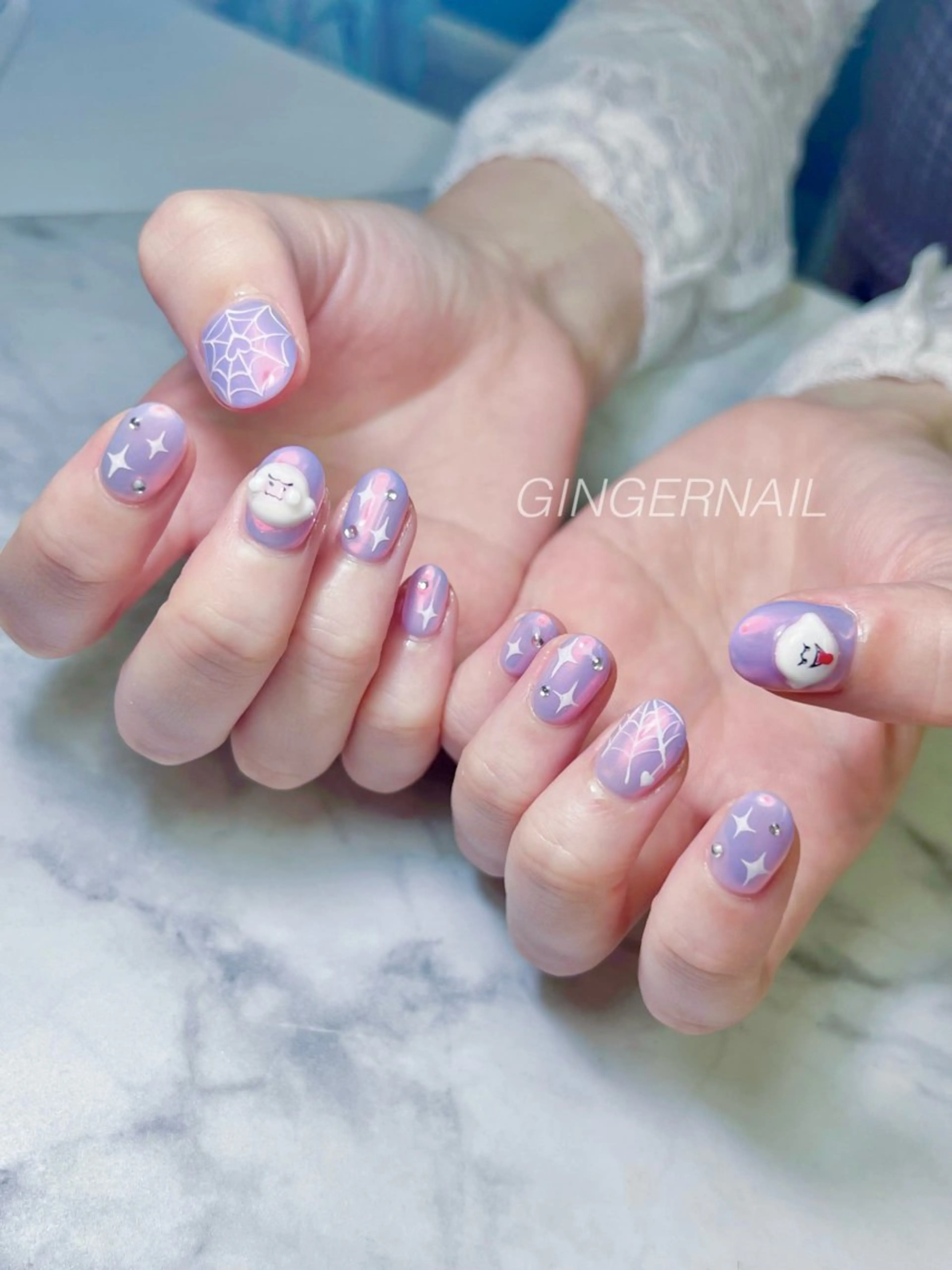 ネイル ハンドネイル ハンドケア 代々木 GINGERNAILのネイルデザイン