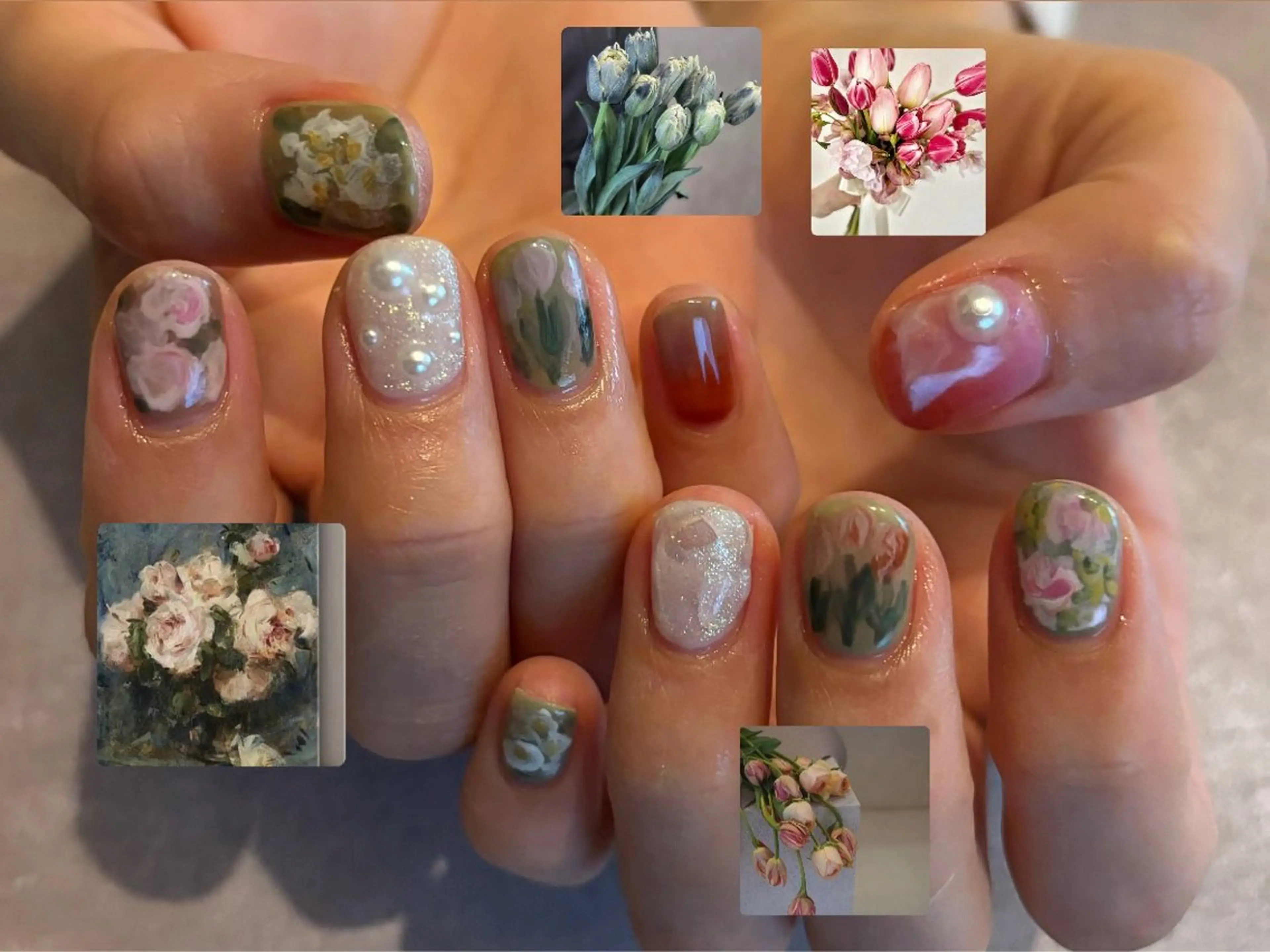 ネイル ハンドネイル アトリエ ○△□のネイルデザイン