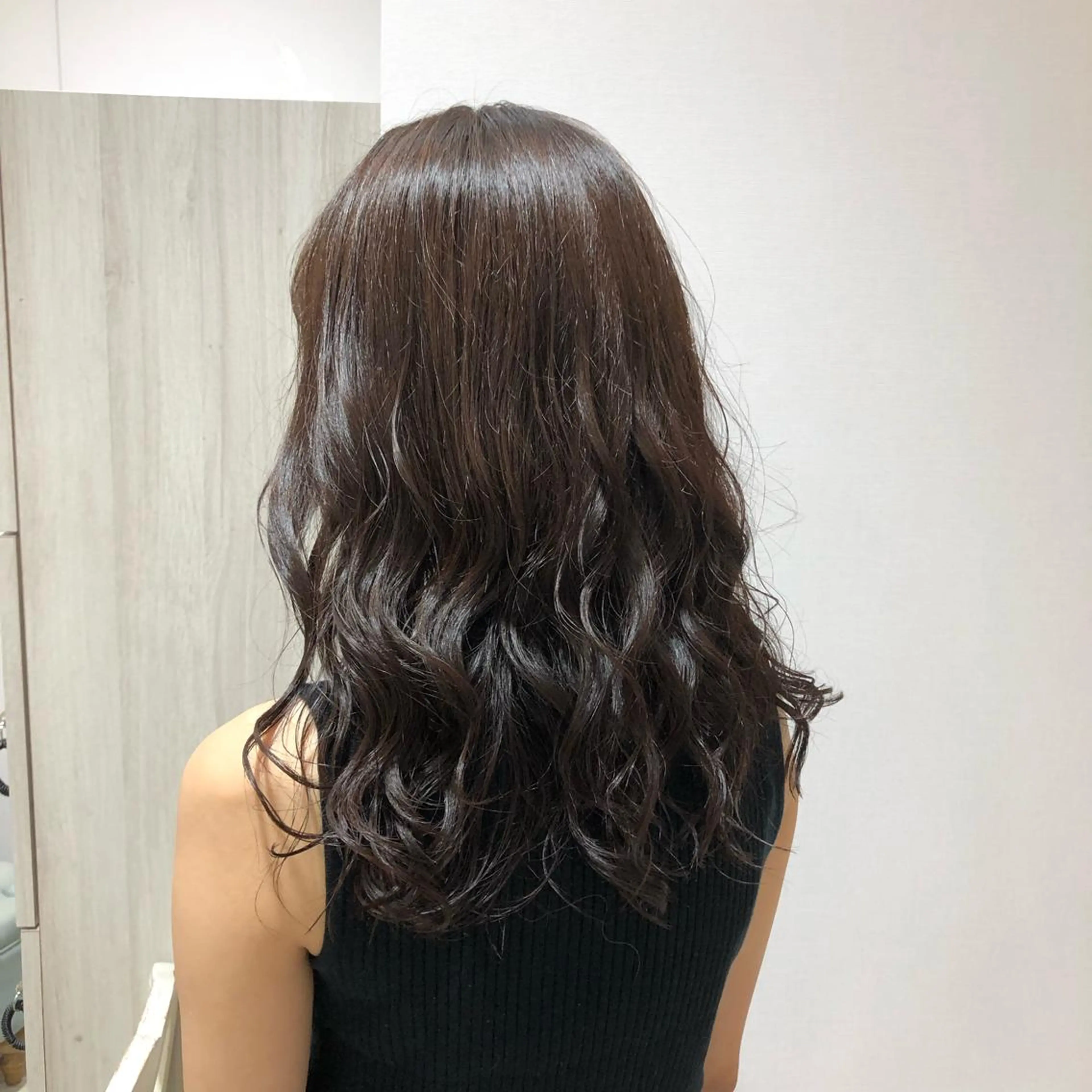 セミロング 岩瀬 翔太のヘアスタイル