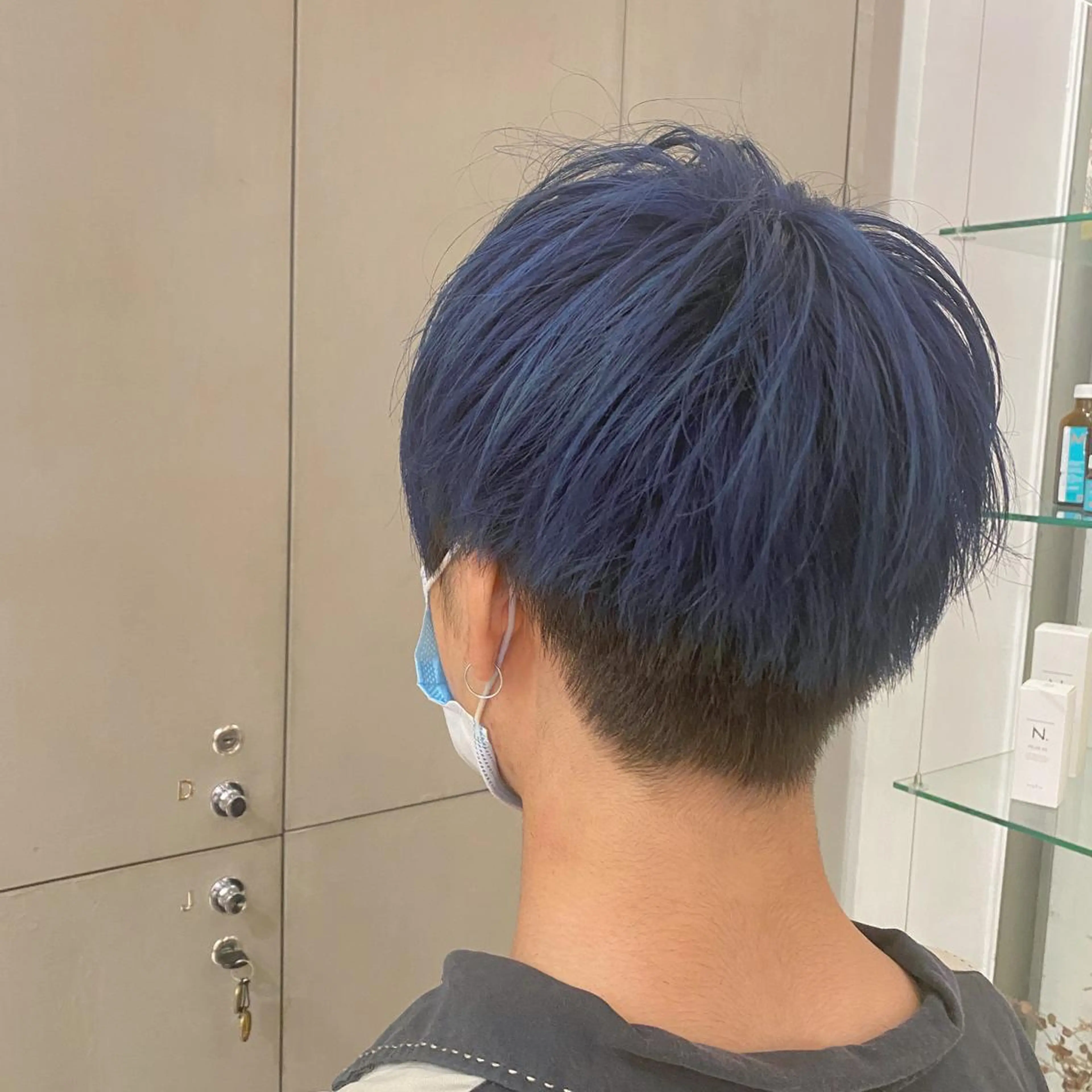 メンズカットの写真