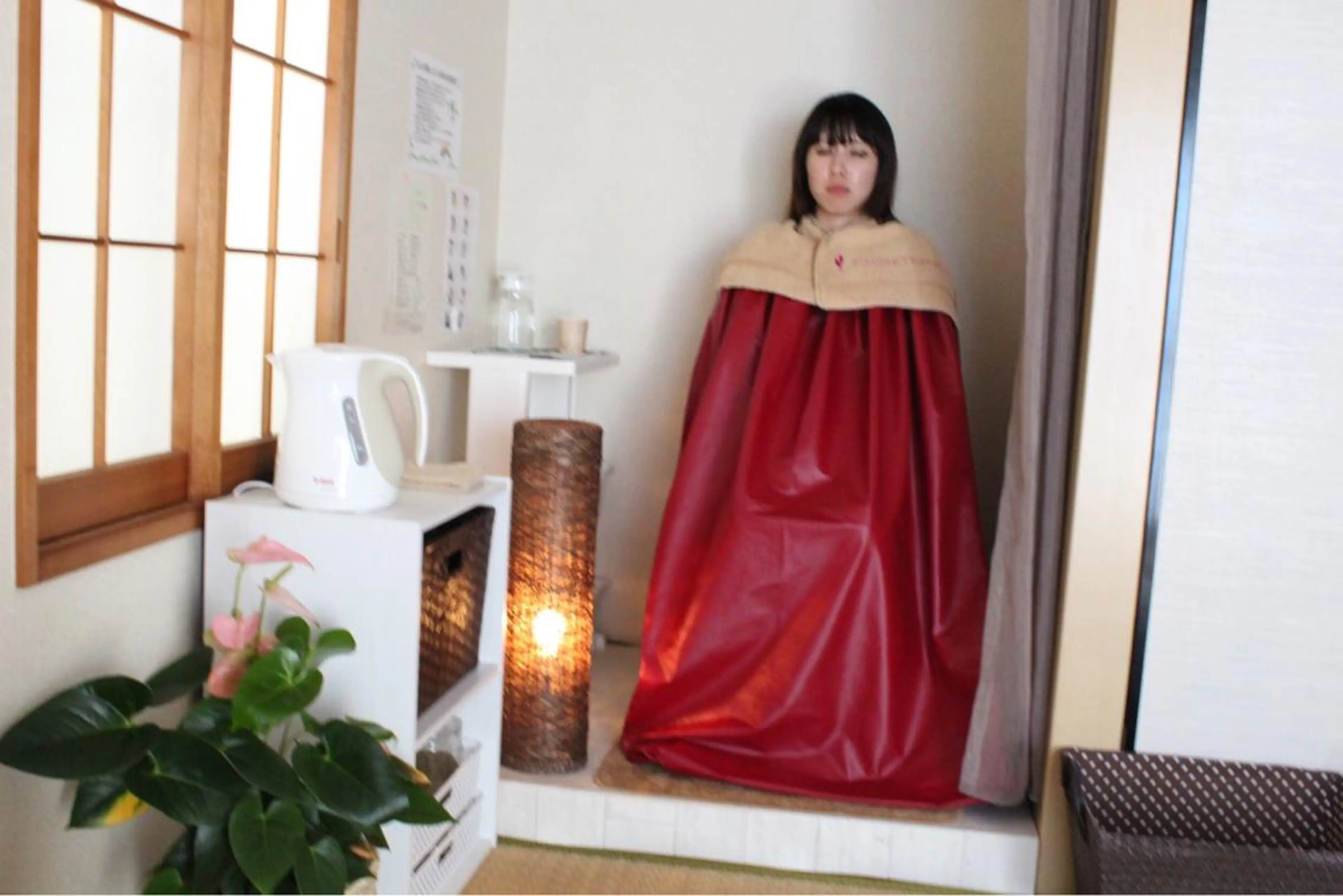 足湯＋遠赤外線たっぷり黄土よもぎ蒸し30分♨️(ハーブ選び放題付)の写真