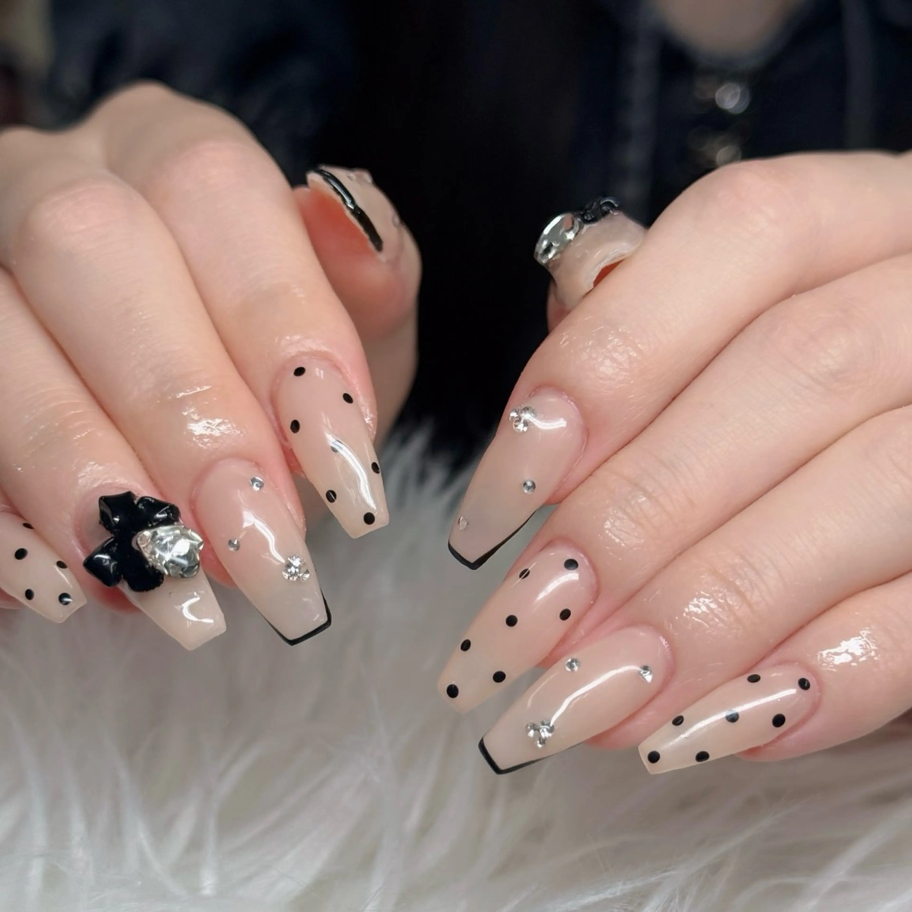 ネイル フットネイル フレンチネイル グラデーション 韓国ネイル ロングネイル ハンドネイル Hani Nail Salonのネイルデザイン