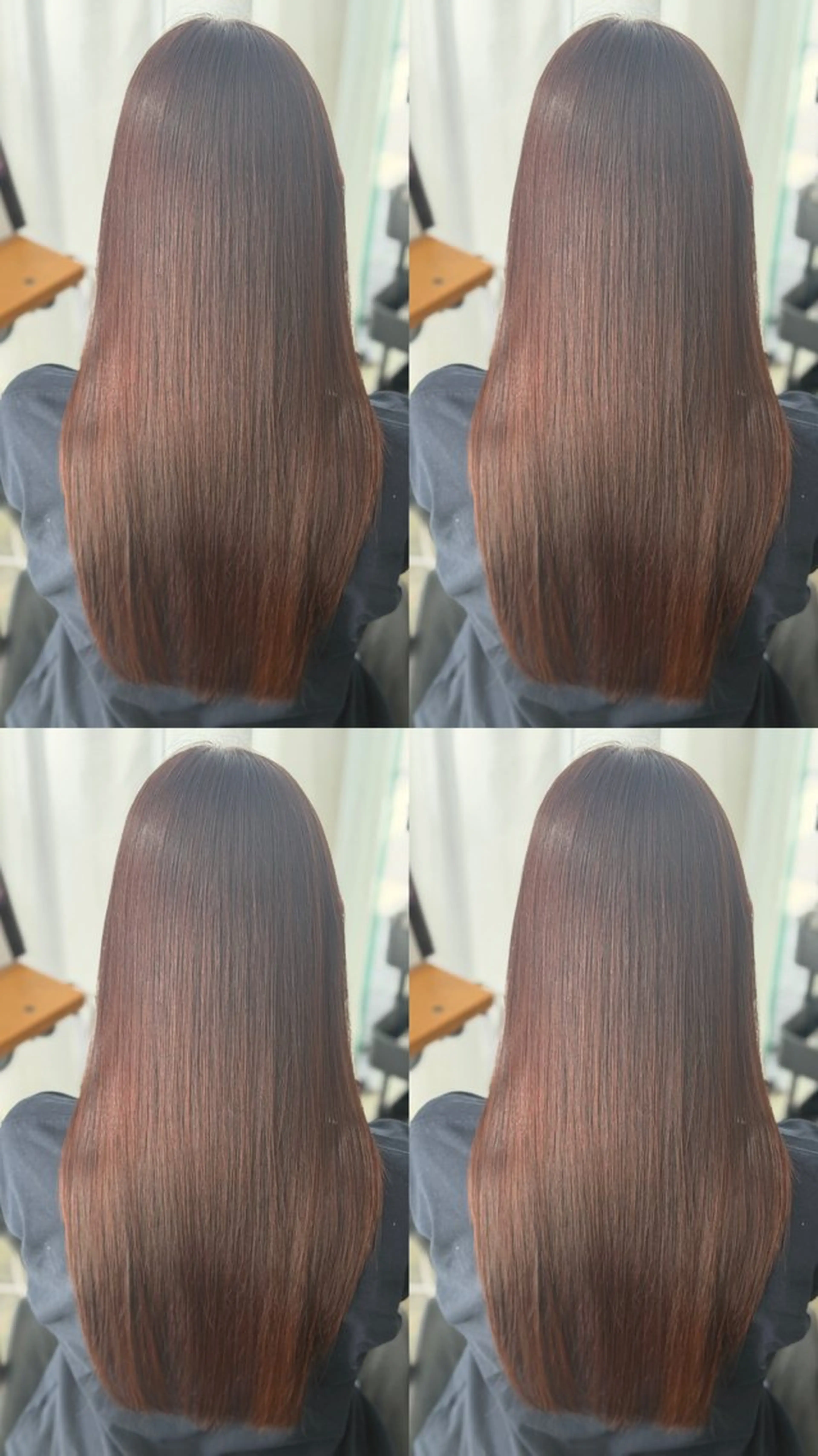 ロング ヘアカラー トリートメント 髪質改善🪽 森川☜ ☜ のヘアスタイル