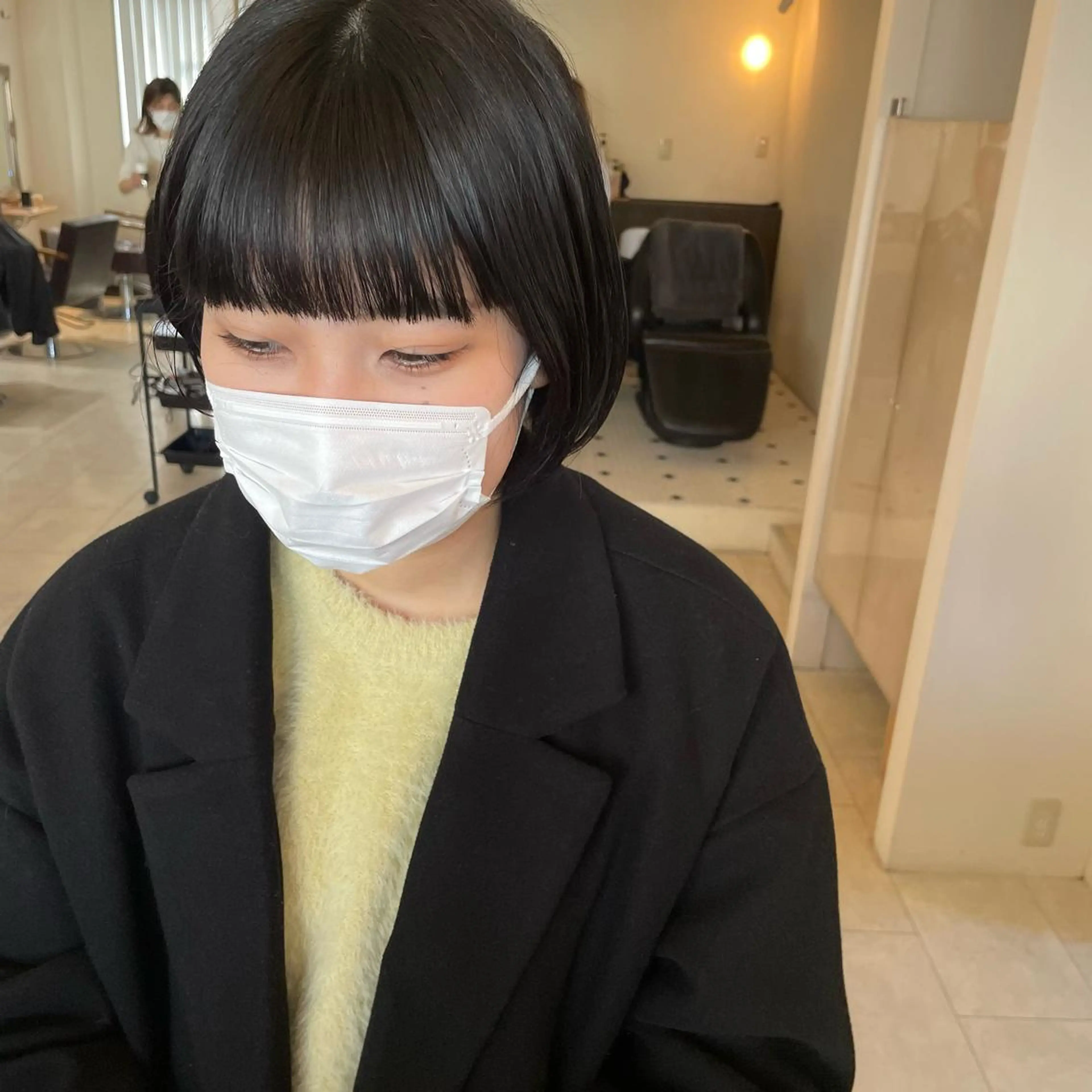 ショート ショートヘア ボブウルフ／ボブ Satsuki【名駅のヘアスタイル