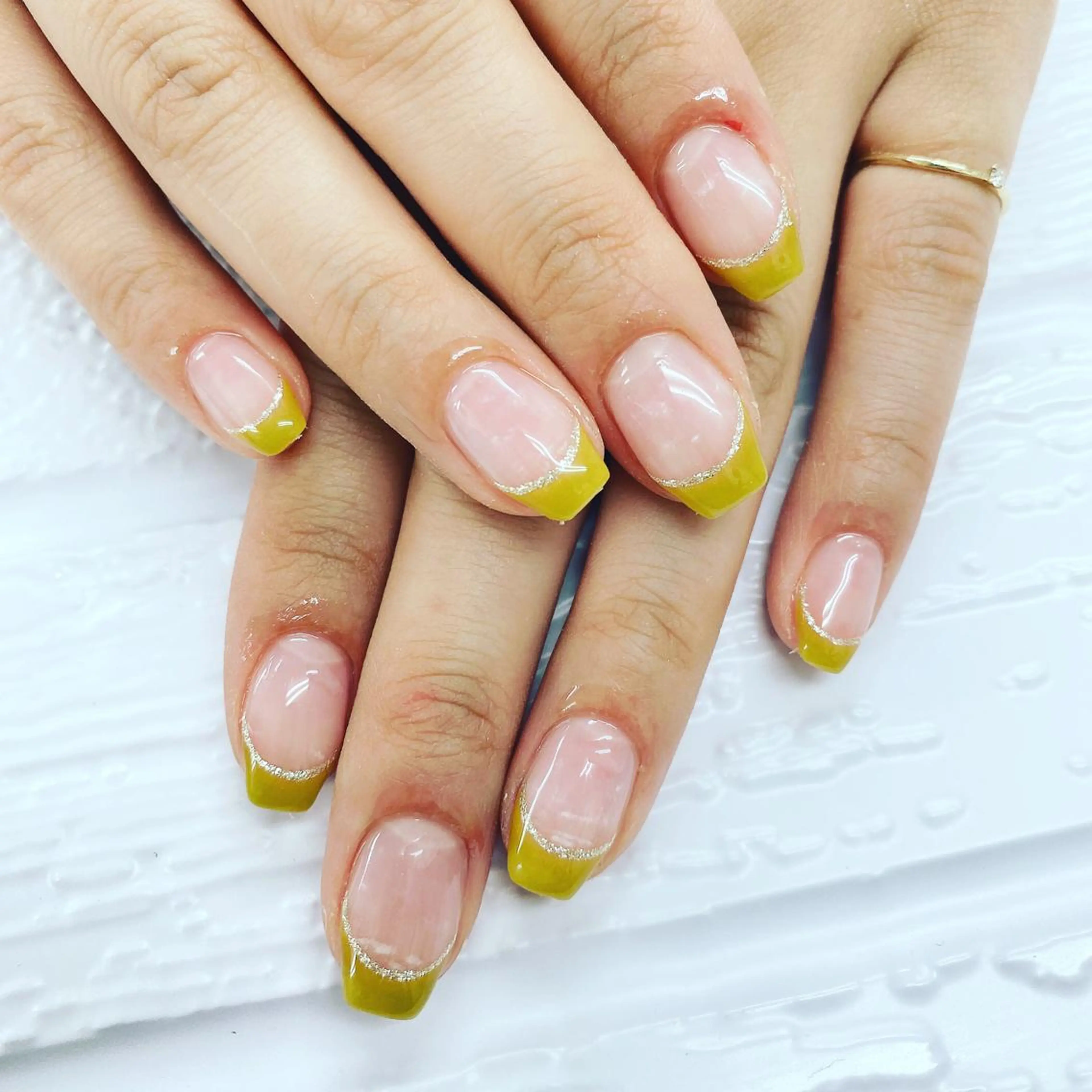 ネイル ピスタチオネイル ハンドネイル N._._. clawのネイルデザイン