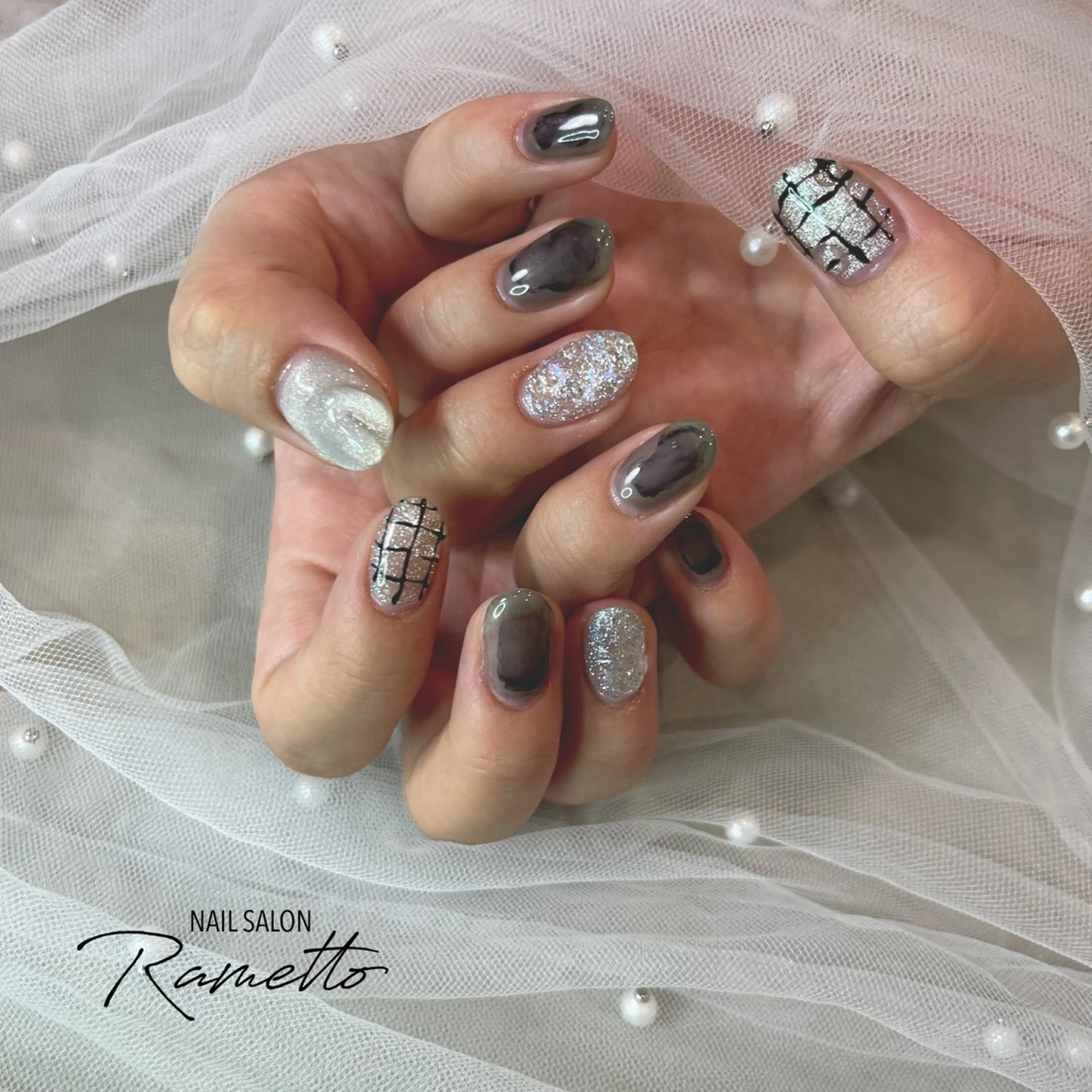 ネイル ハンドネイル NAILSALON Ramettoのネイルデザイン
