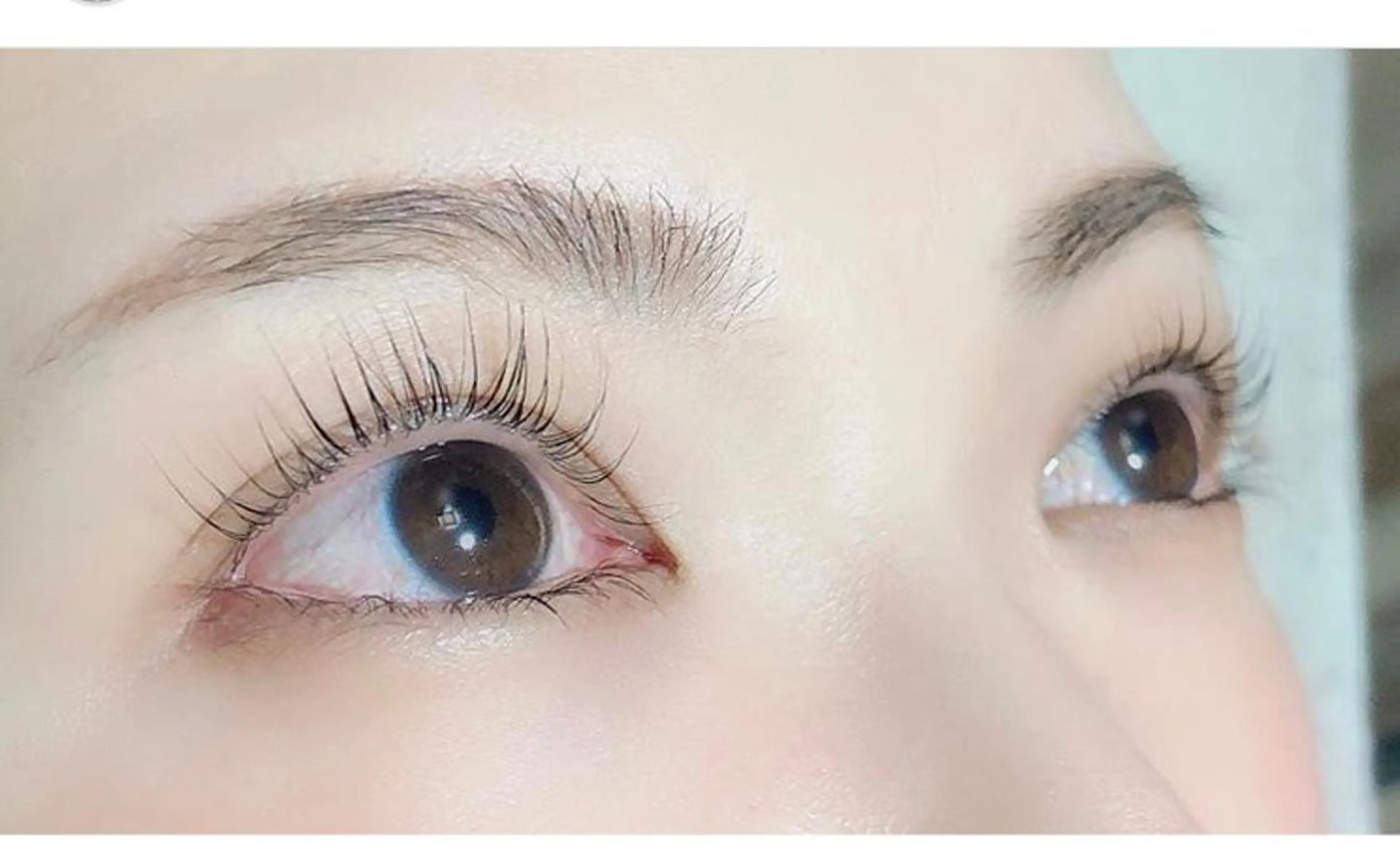 マツエク・マツパ パリジェンヌラッシュリフト Q-LEA 四条大宮 クリアのマツエク・マツパデザイン