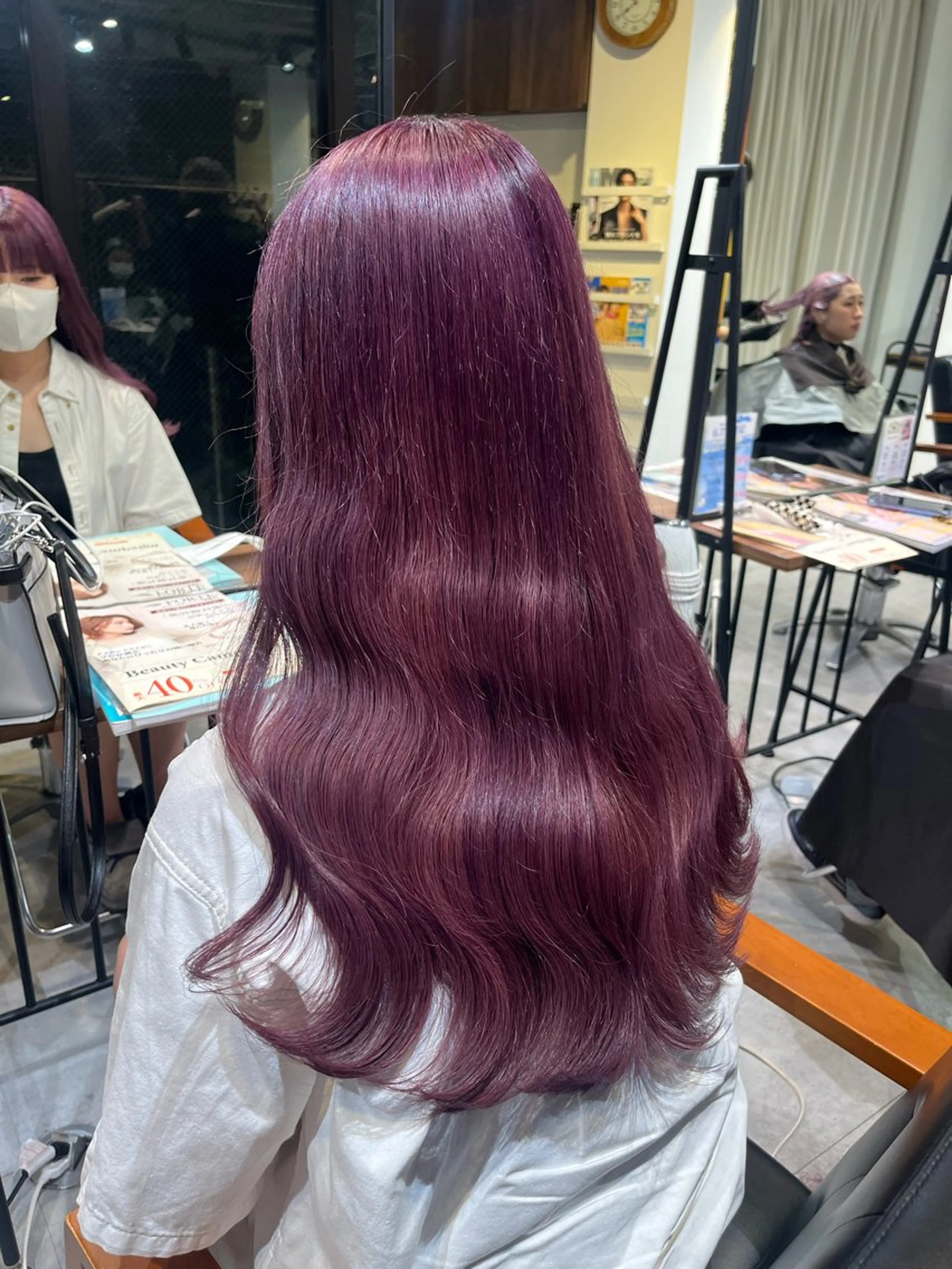 ロング カラー ヘアアレンジ ･˚✧すずね˚✧* lucia(ルチア)のマツエク・マツパデザイン