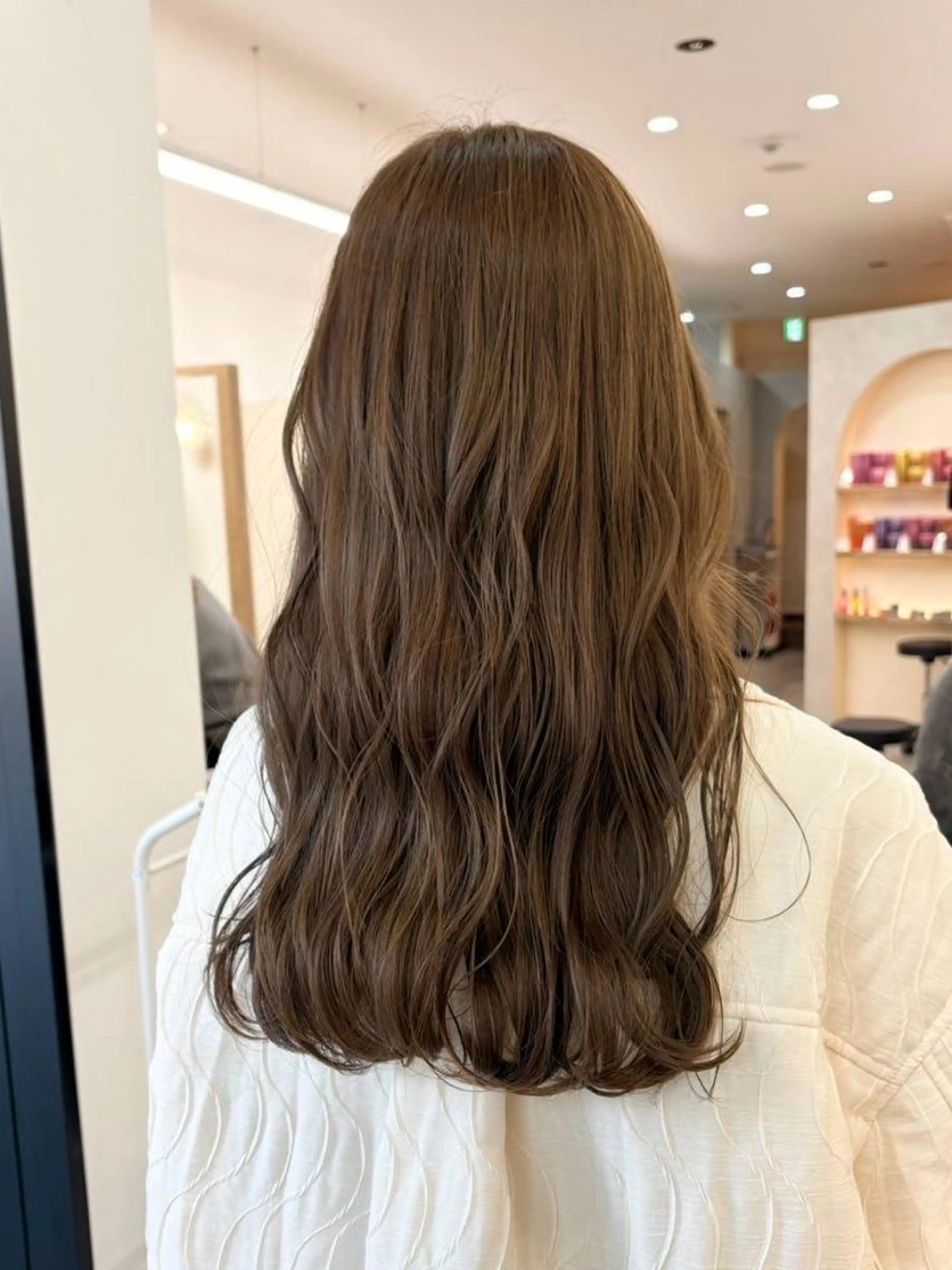 セミロング ブリーチなし暖色特化 ❤️kanata❤️のヘアスタイル