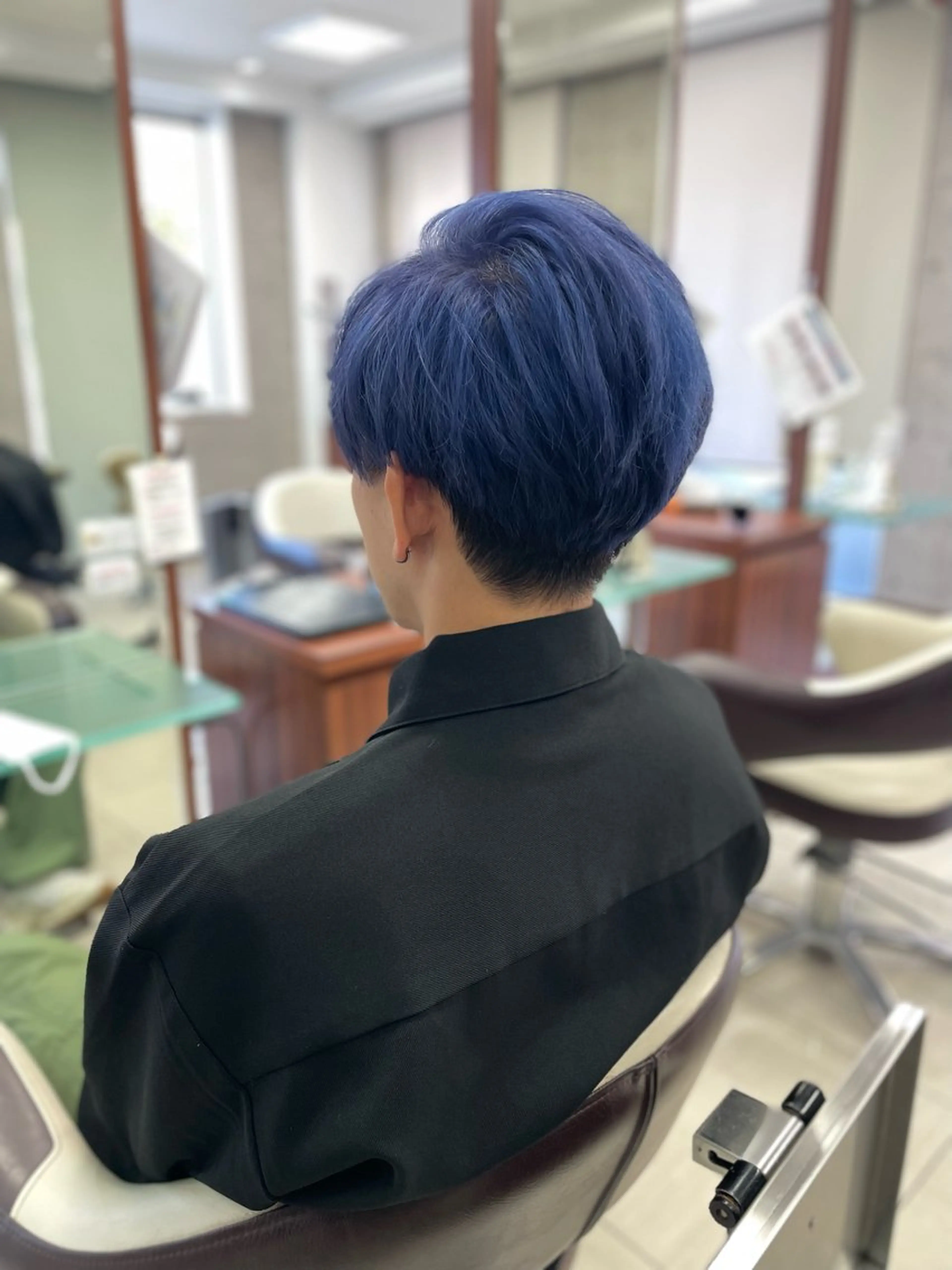 ショート メンズ メンズブリーチ カット ヘアカラー トリートメント 牧野恭平 【★酸性縮毛矯正★】のヘアスタイル