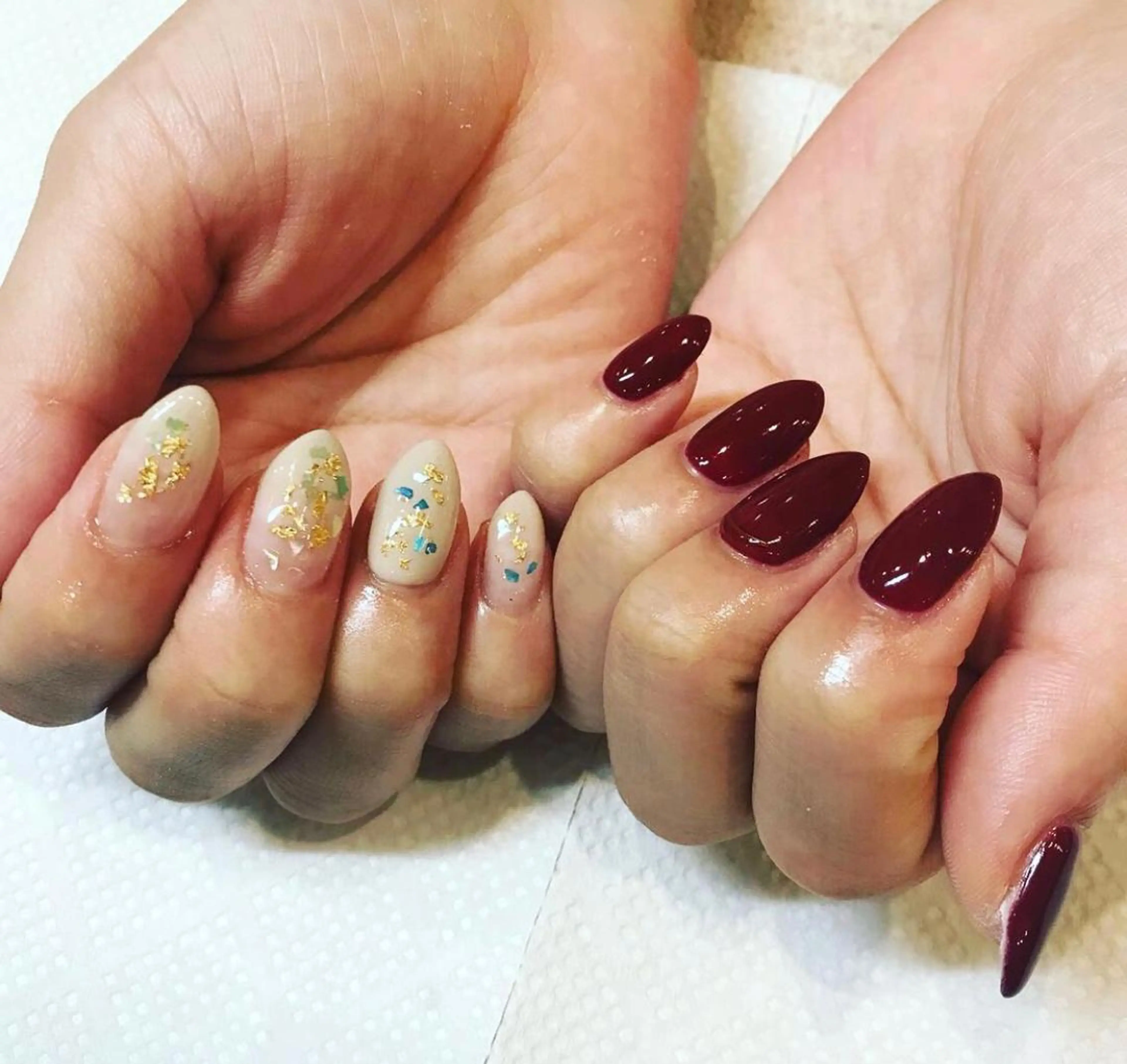 ネイル マルサンカクシカク所属・○△□ 守口市のネイルデザイン