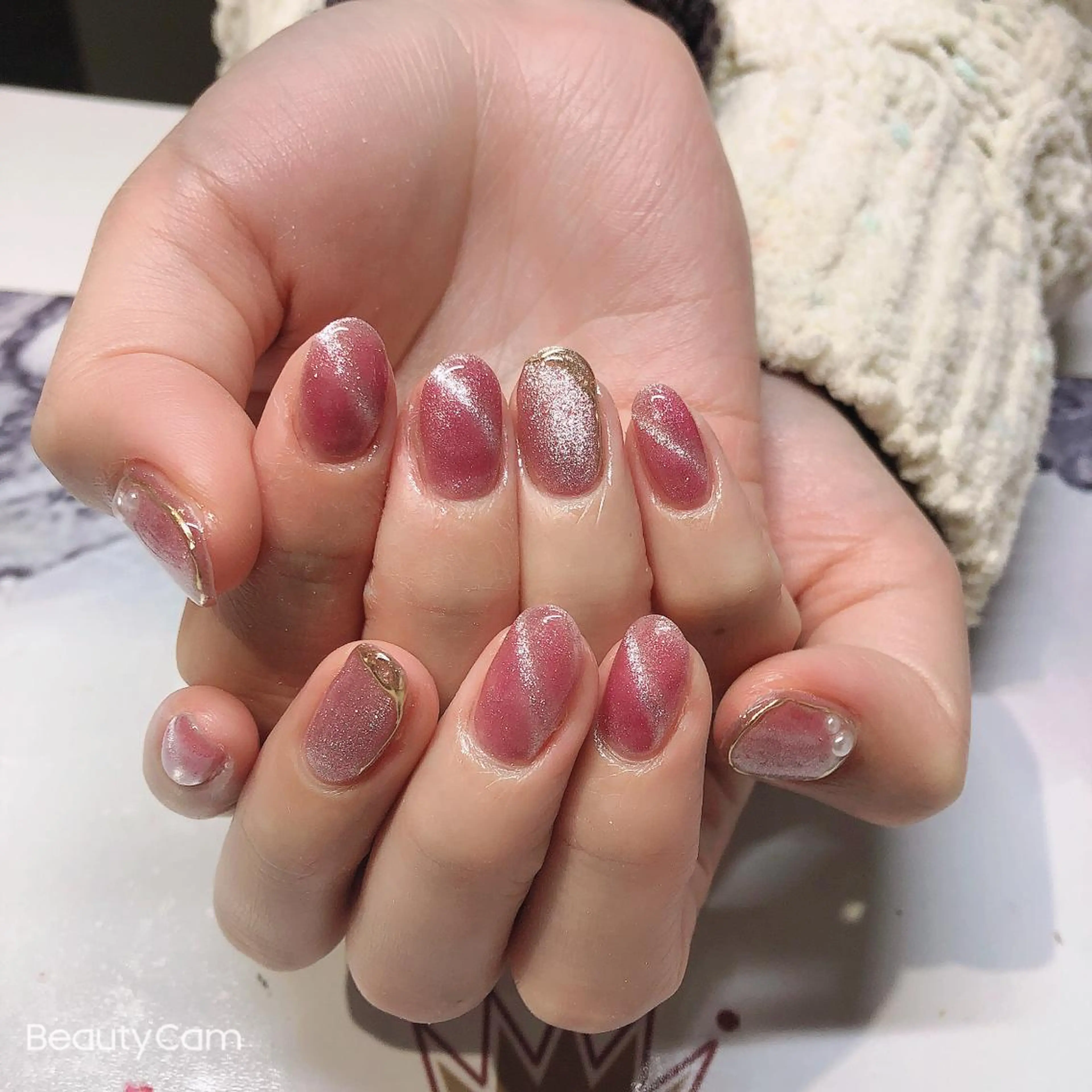 ネイル ハンドネイル ガレンドウ 白澤 愛子のネイルデザイン