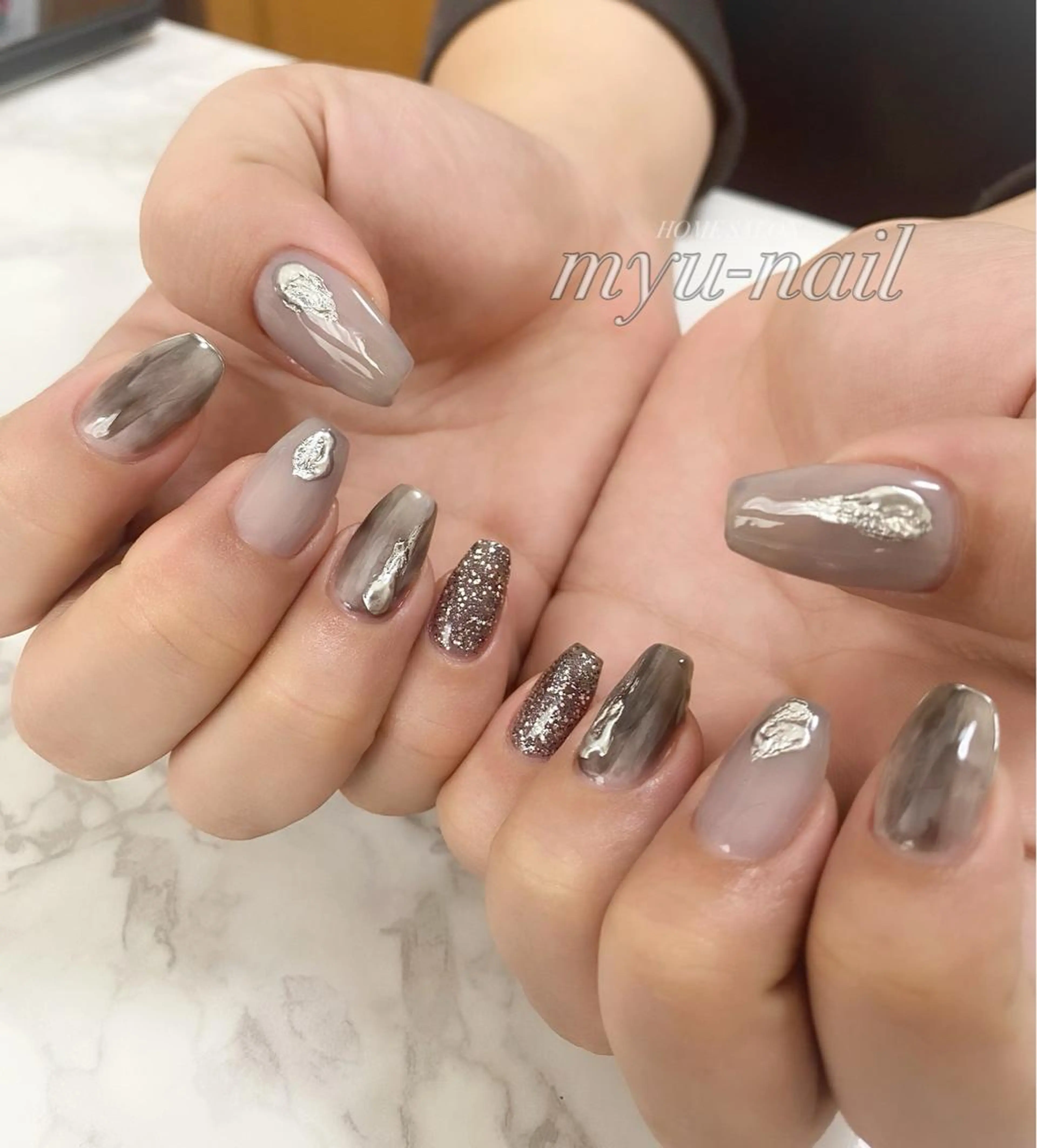 ネイル ホームサロン myu-nailのネイルデザイン