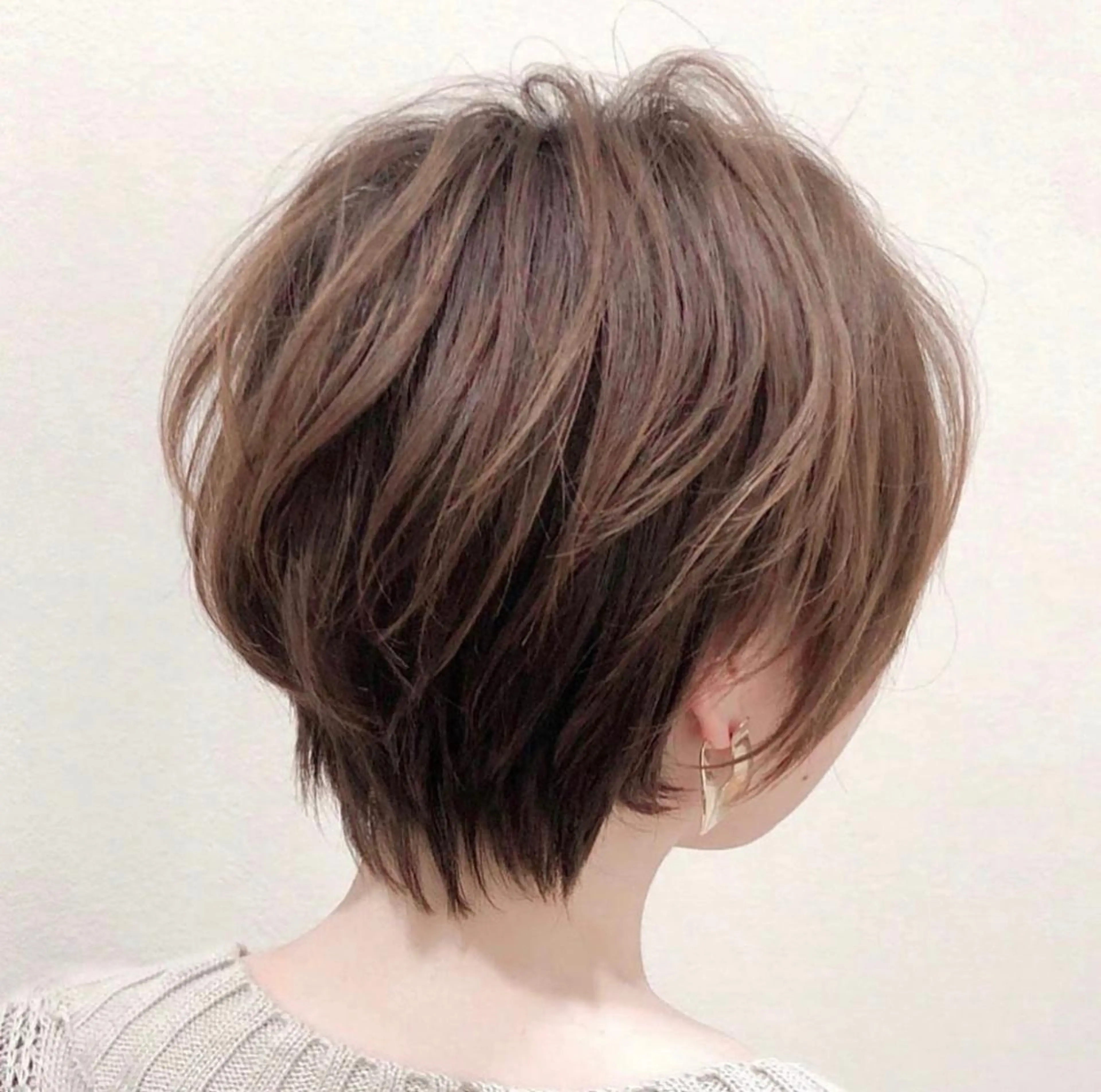 ショート カラー カット ヘアカラー le. pidorgeのヘアスタイル