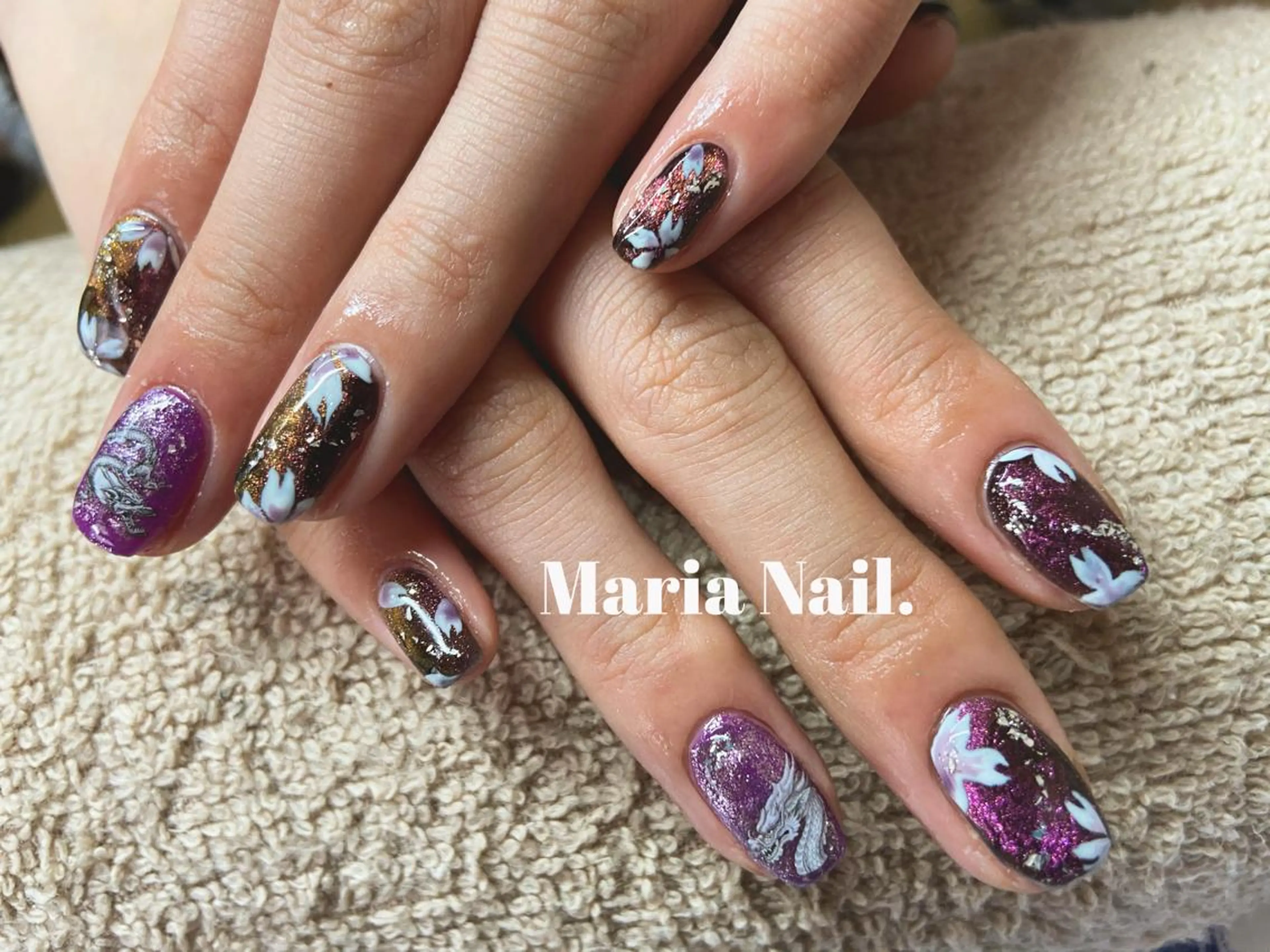 ネイル mra_nail Lunaire.のネイルデザイン
