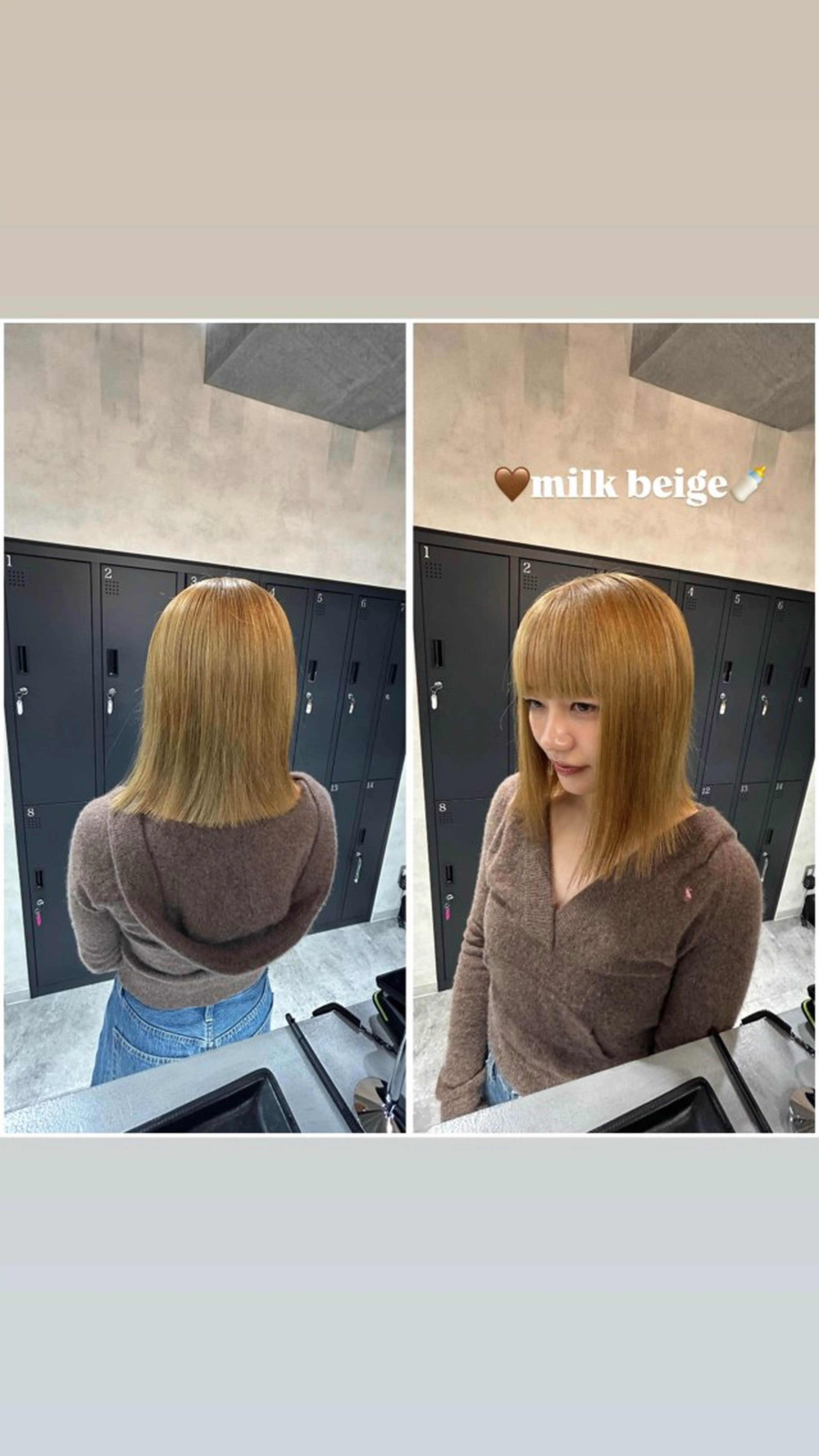 ミディアム ヘアカラー 茅ヶ崎/ハイトーン/ Ramuのヘアスタイル