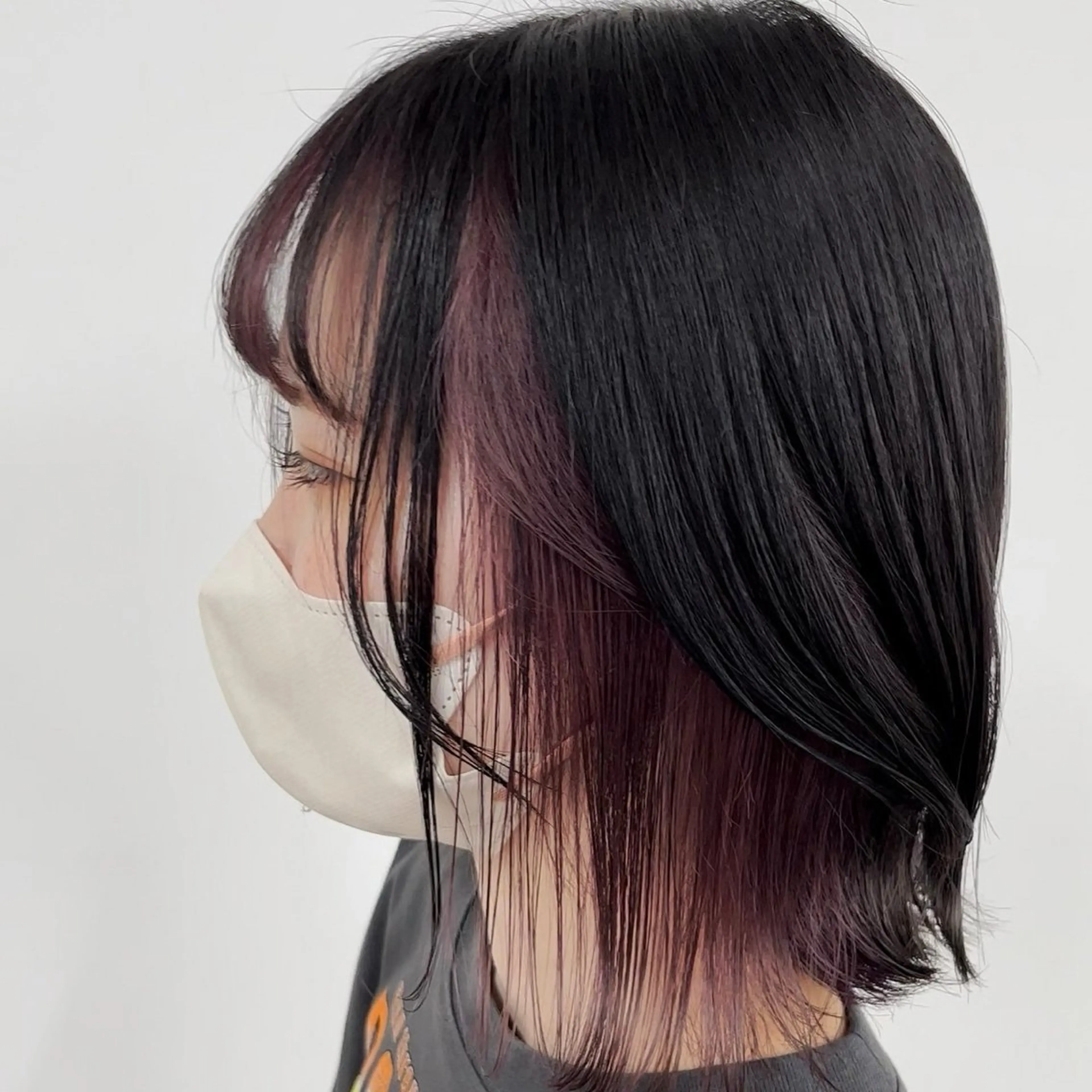 【インナーColor】インナーのブリーチ+インナー部分だけオンカラー✨🩷の写真