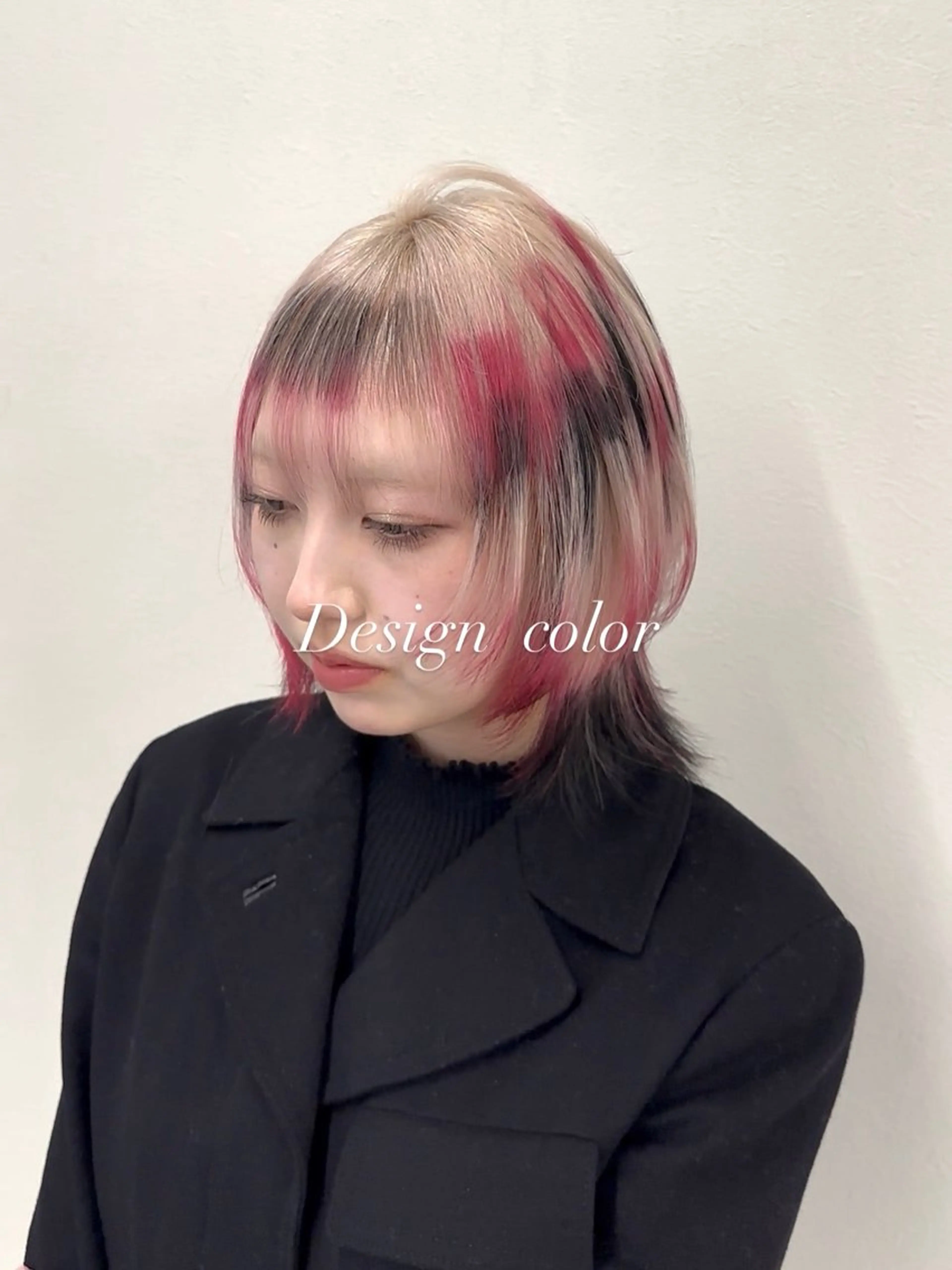 ショート 🫧ペール系カラー /デザイン秀喜🫧のヘアスタイル