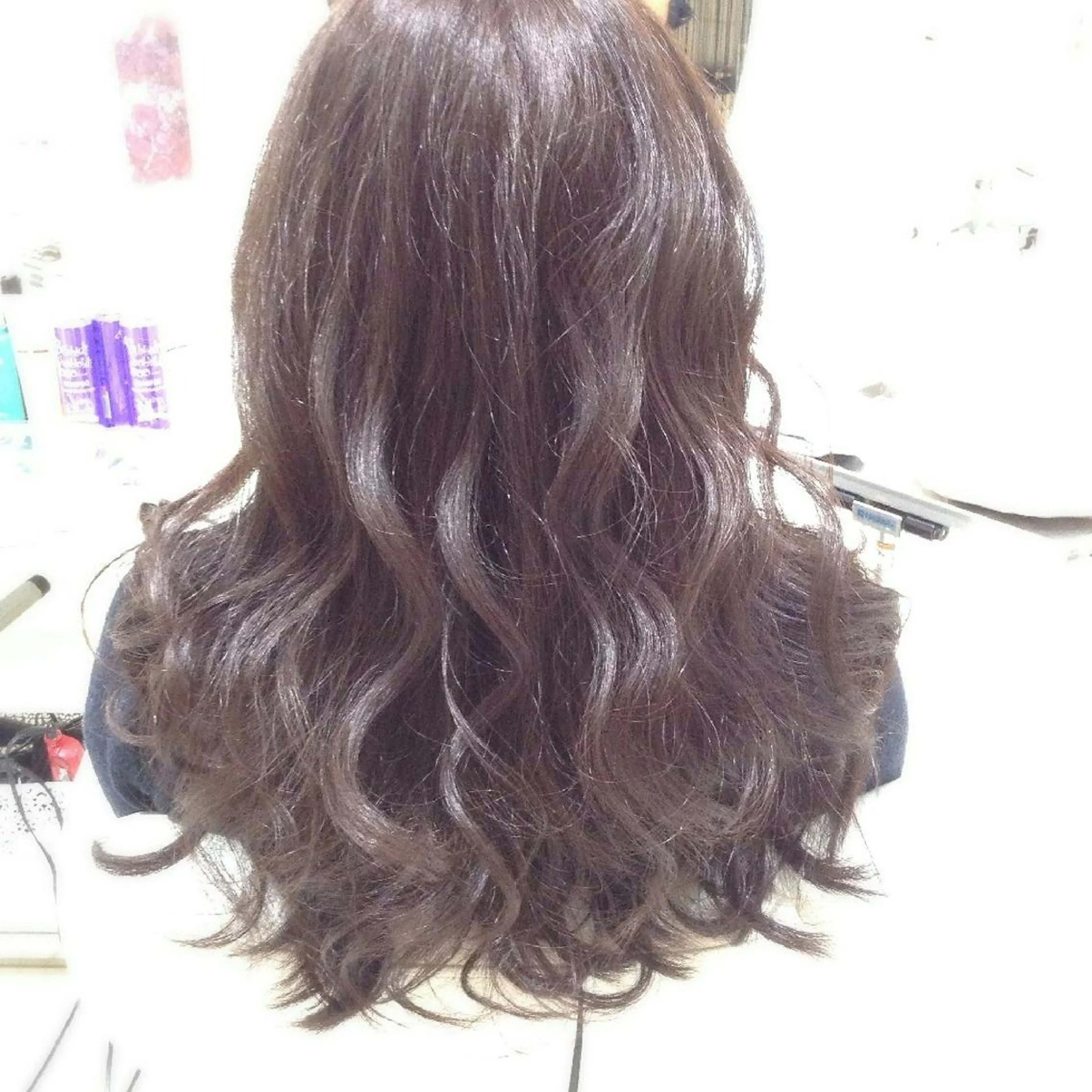 ロング 縮毛矯正 トリートメント セレスト心斎橋所属・上田 篤史のヘアスタイル