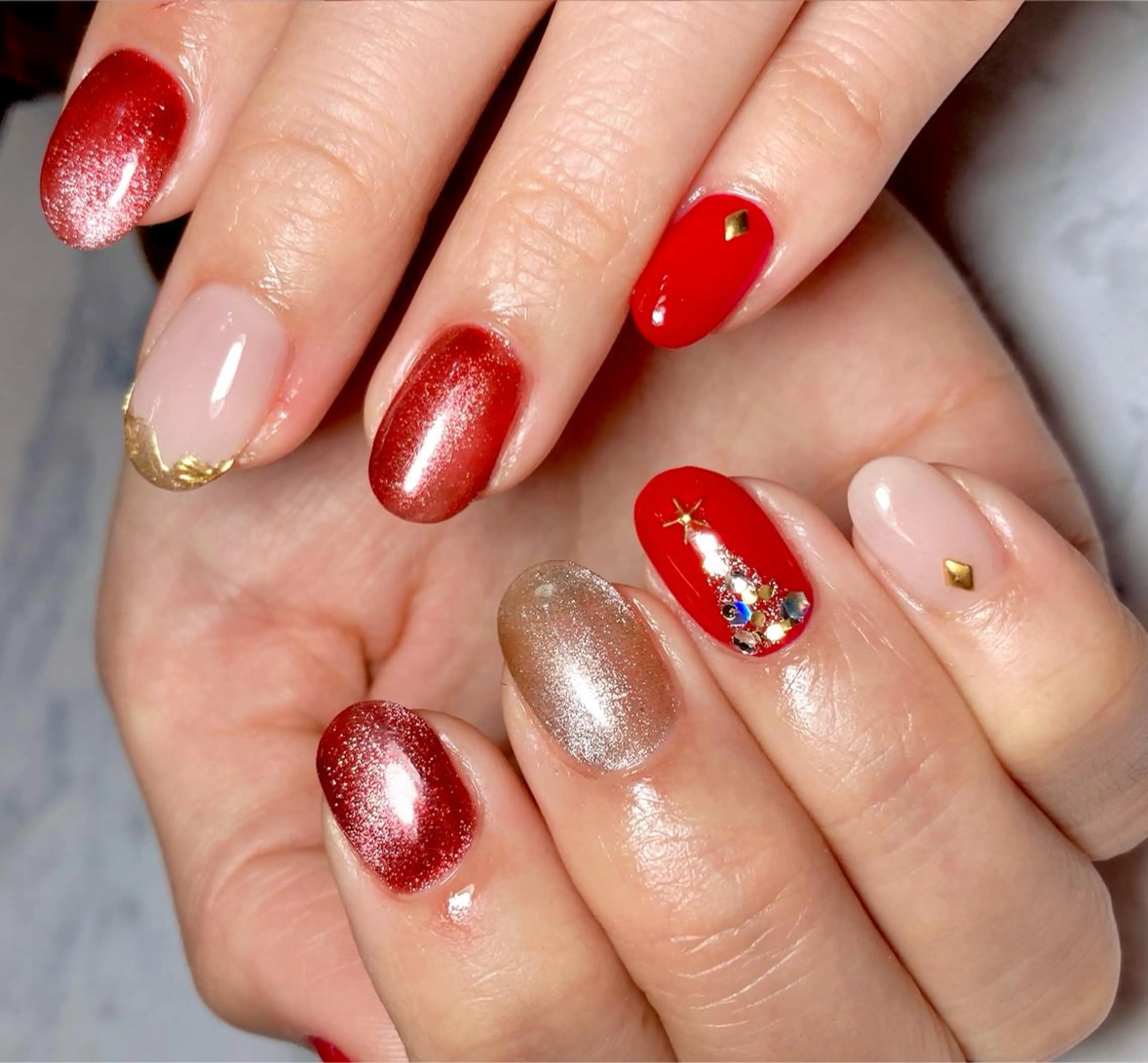 ネイル Spiky とうげ ふうかのネイルデザイン