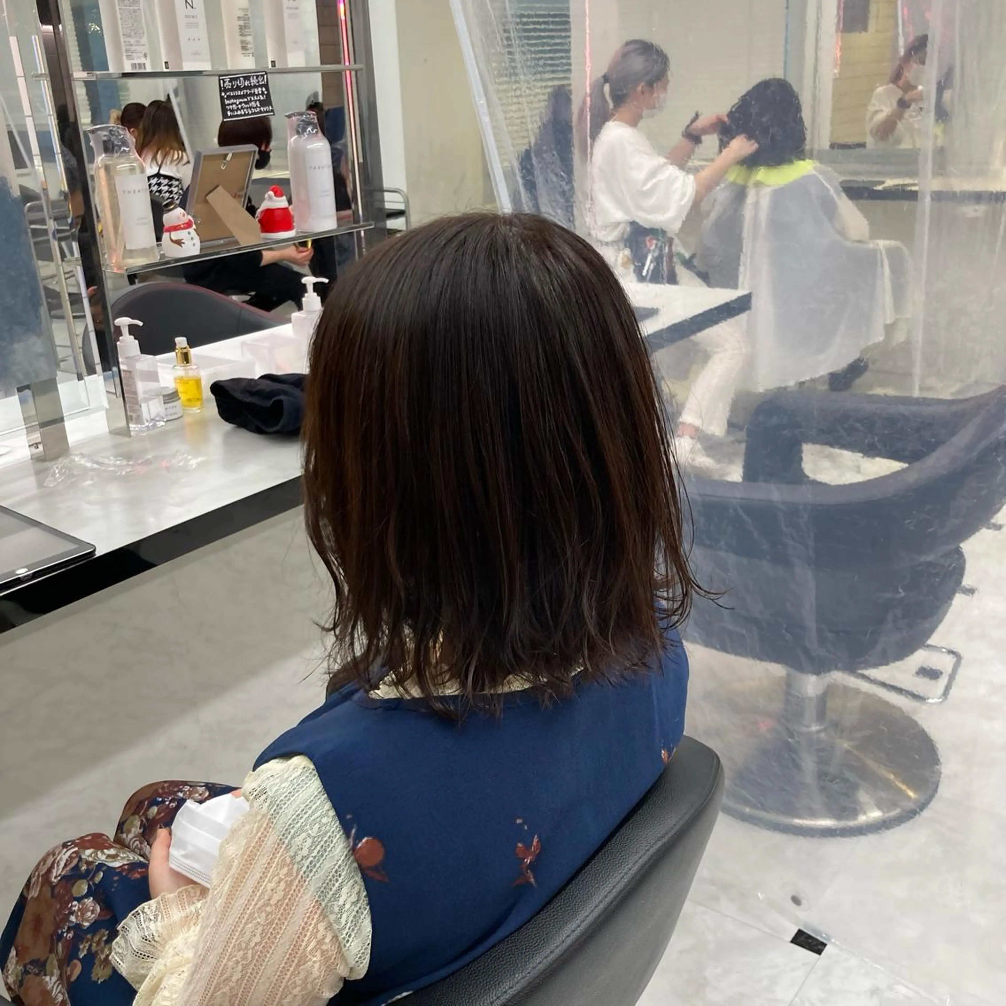 セミロング カラー 似合わせカット 【髪質改善のプロ】 上野/EMILのヘアスタイル