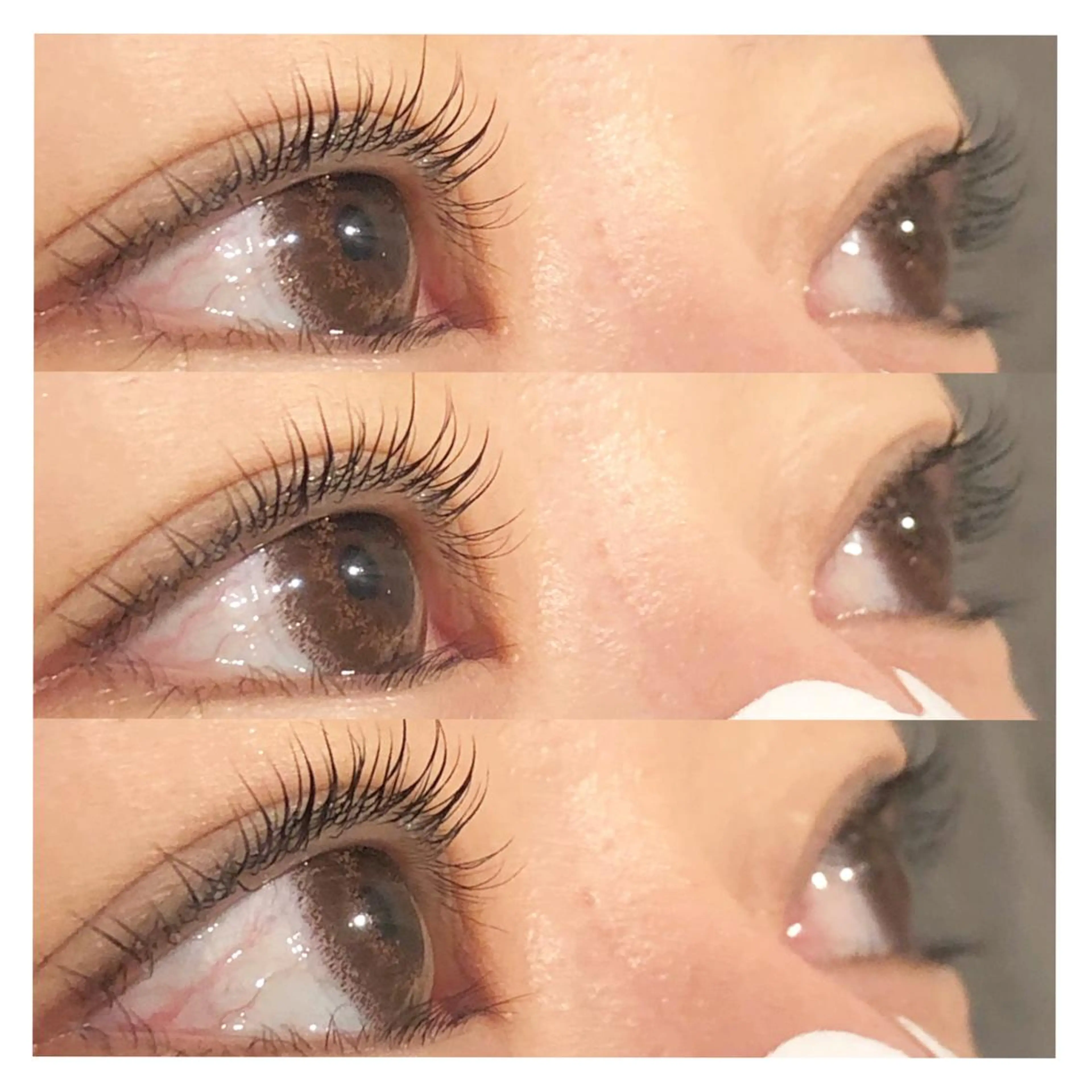 マツエク・マツパ まつげパーマ ルナ｜縮毛矯正 ×デザインカラー🥝のヘアスタイル