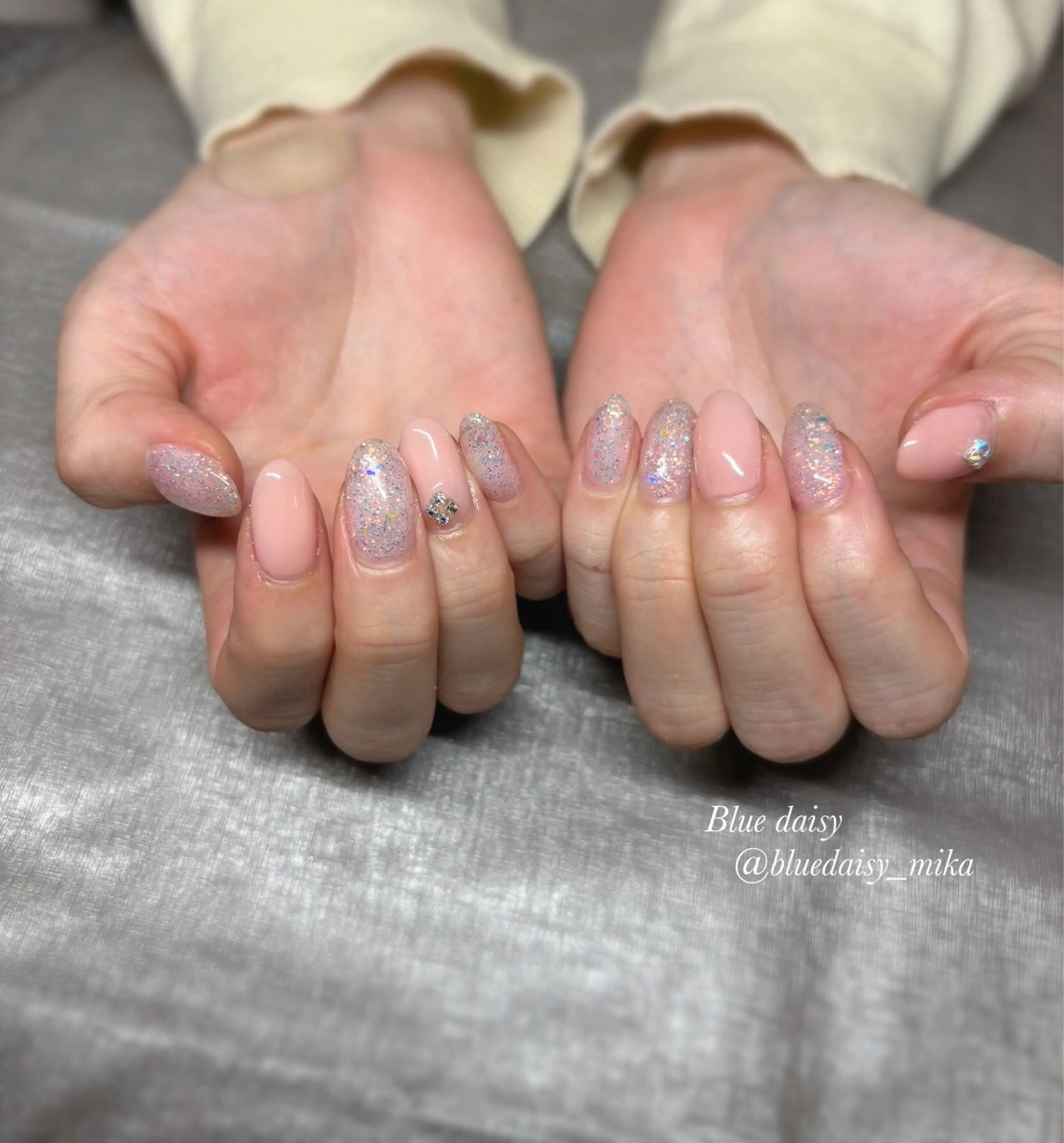 ネイル オフィスネイル ハンドネイル Blue　daisy　栄本店 【ブルーデイジー】所属・Blue daisy 栄本店のネイルデザイン