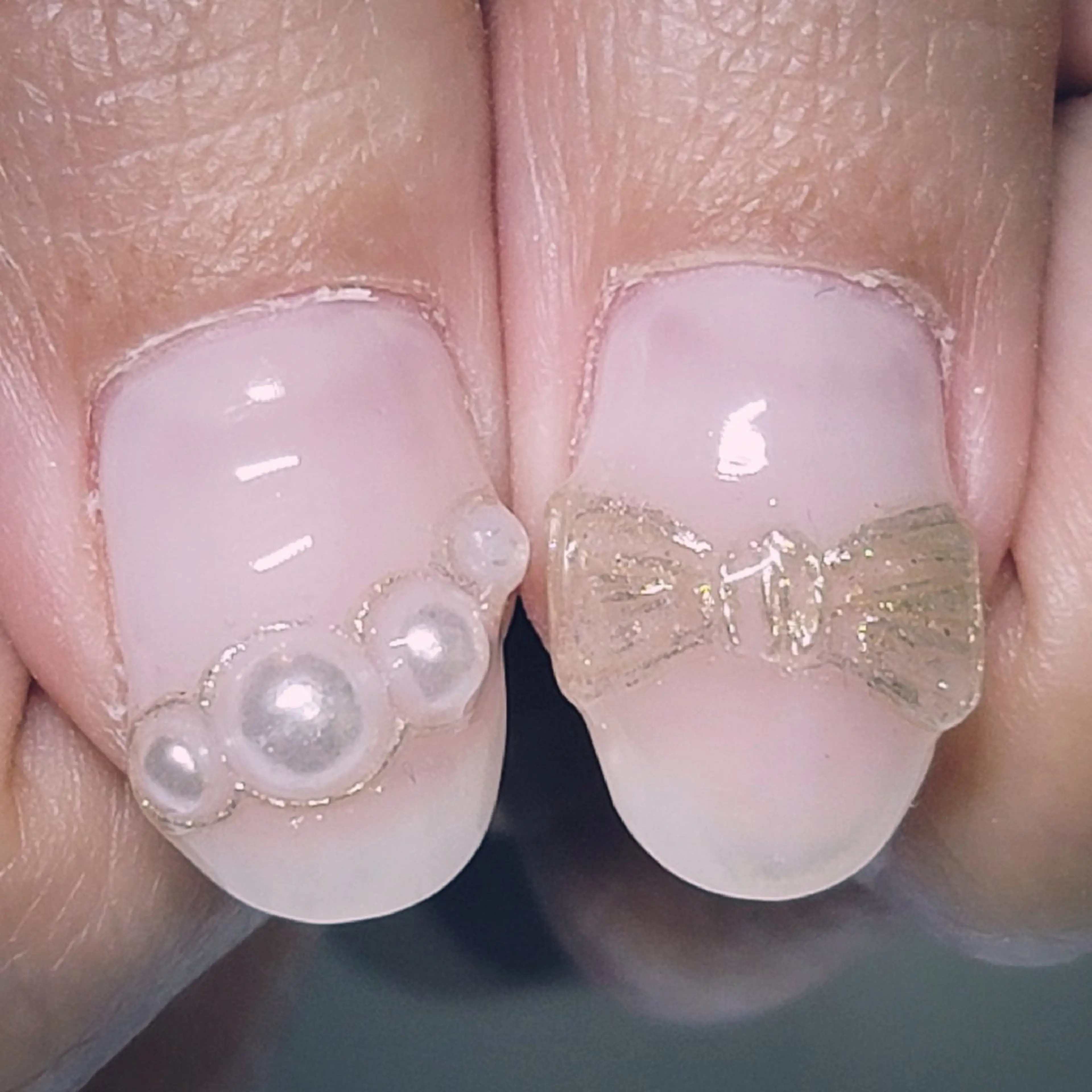 ネイル ミラーネイル ハンドネイル よしだ ひろきのネイルデザイン