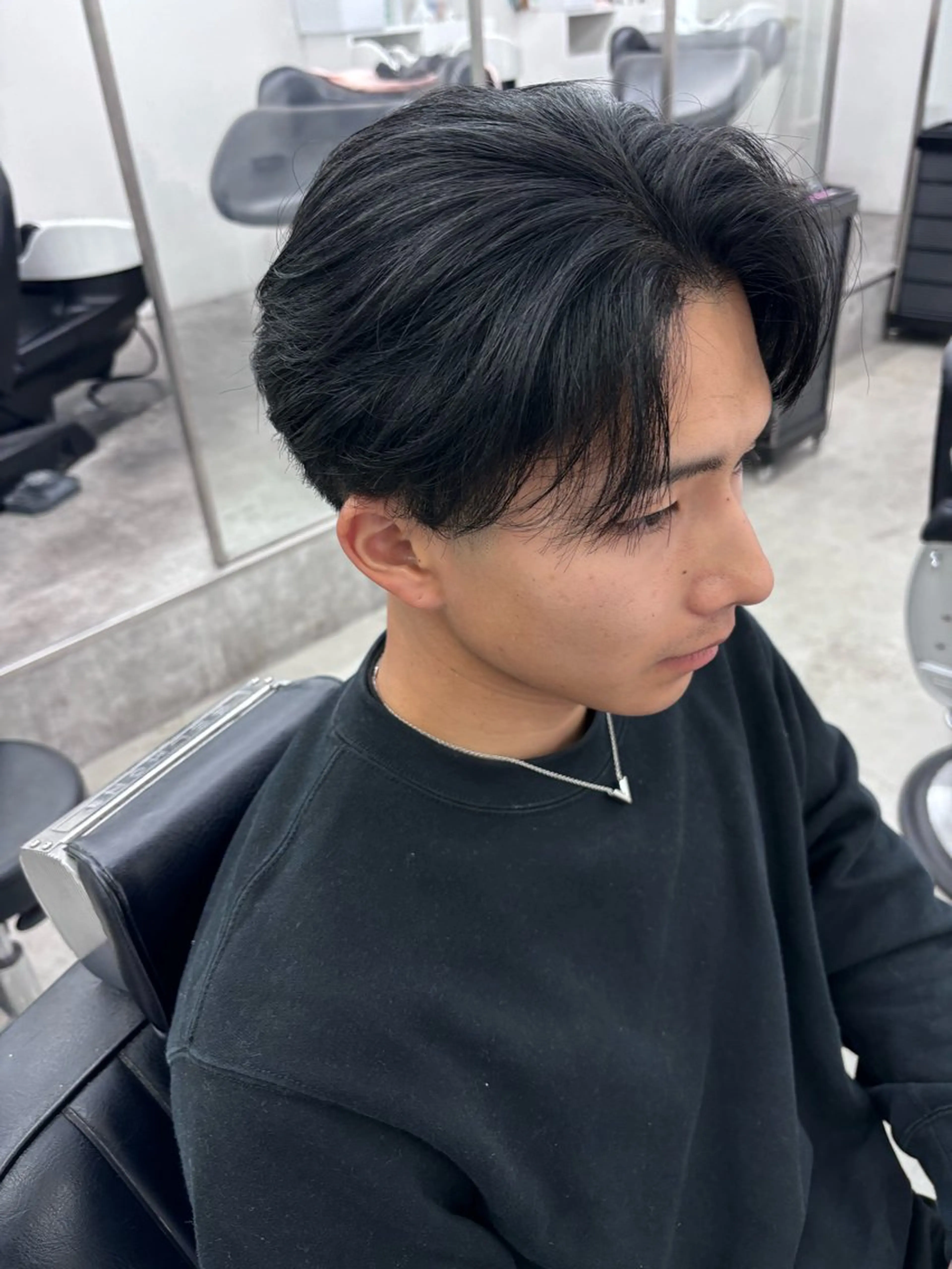 パーマ メンズ カット 縮毛矯正 土岐 仁/メンズ専門 パーマ特化美容師🔥のヘアスタイル