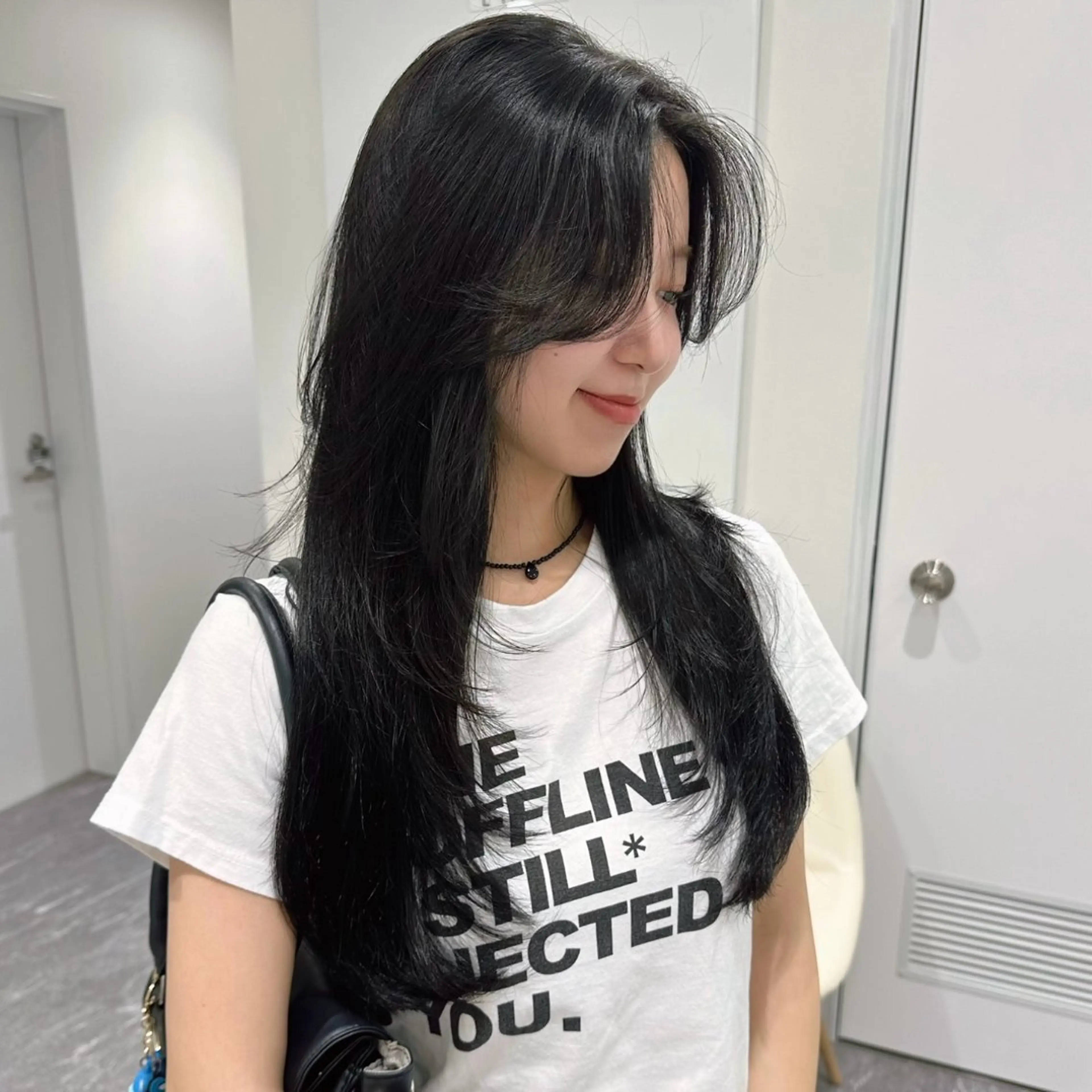 ロング 韓国𝐻𝑎𝑖𝑟 🇰🇷🖤ハラのヘアスタイル