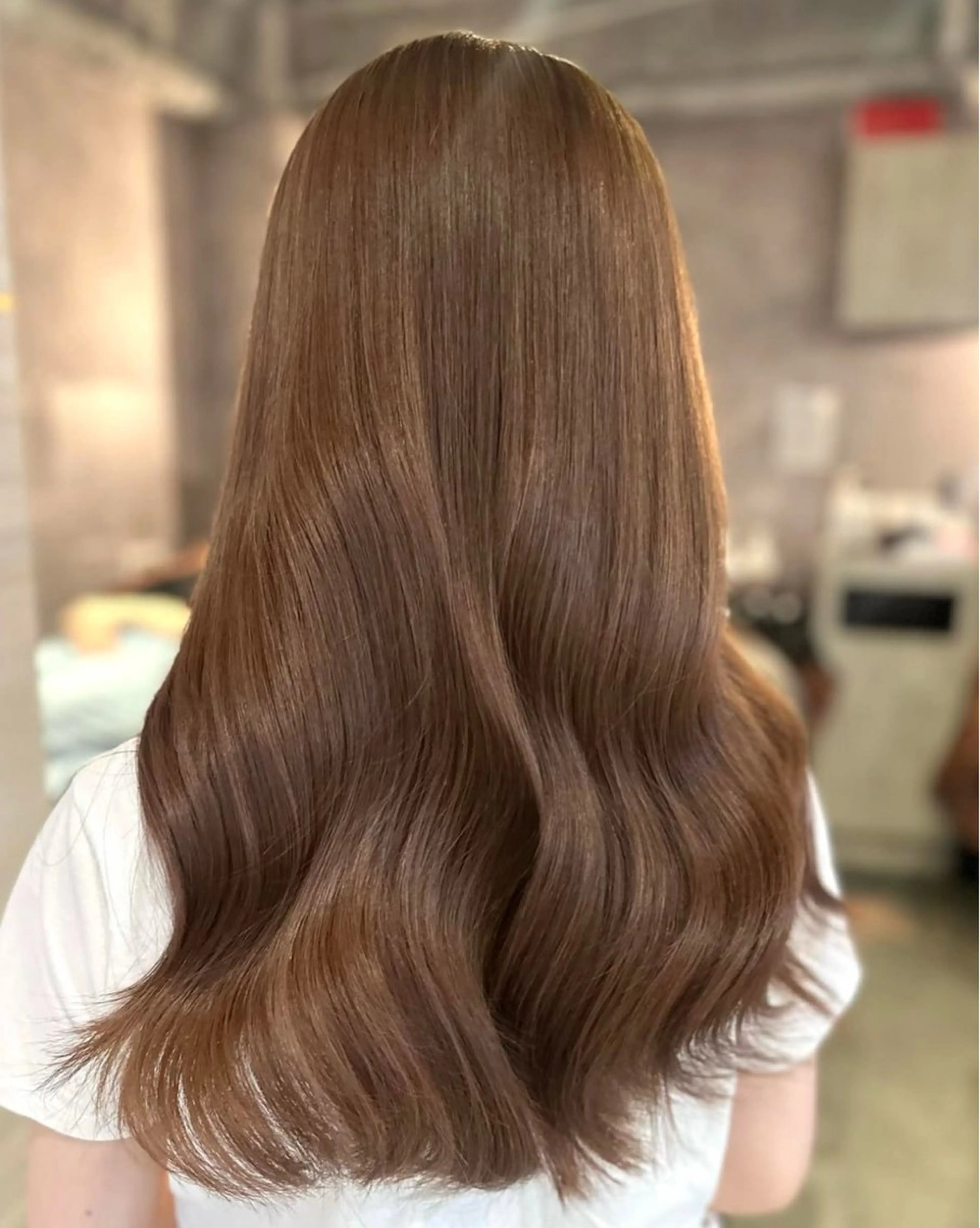 ロング カラー 💘Kurea💘 艶髪/韓国/暗髪のヘアスタイル