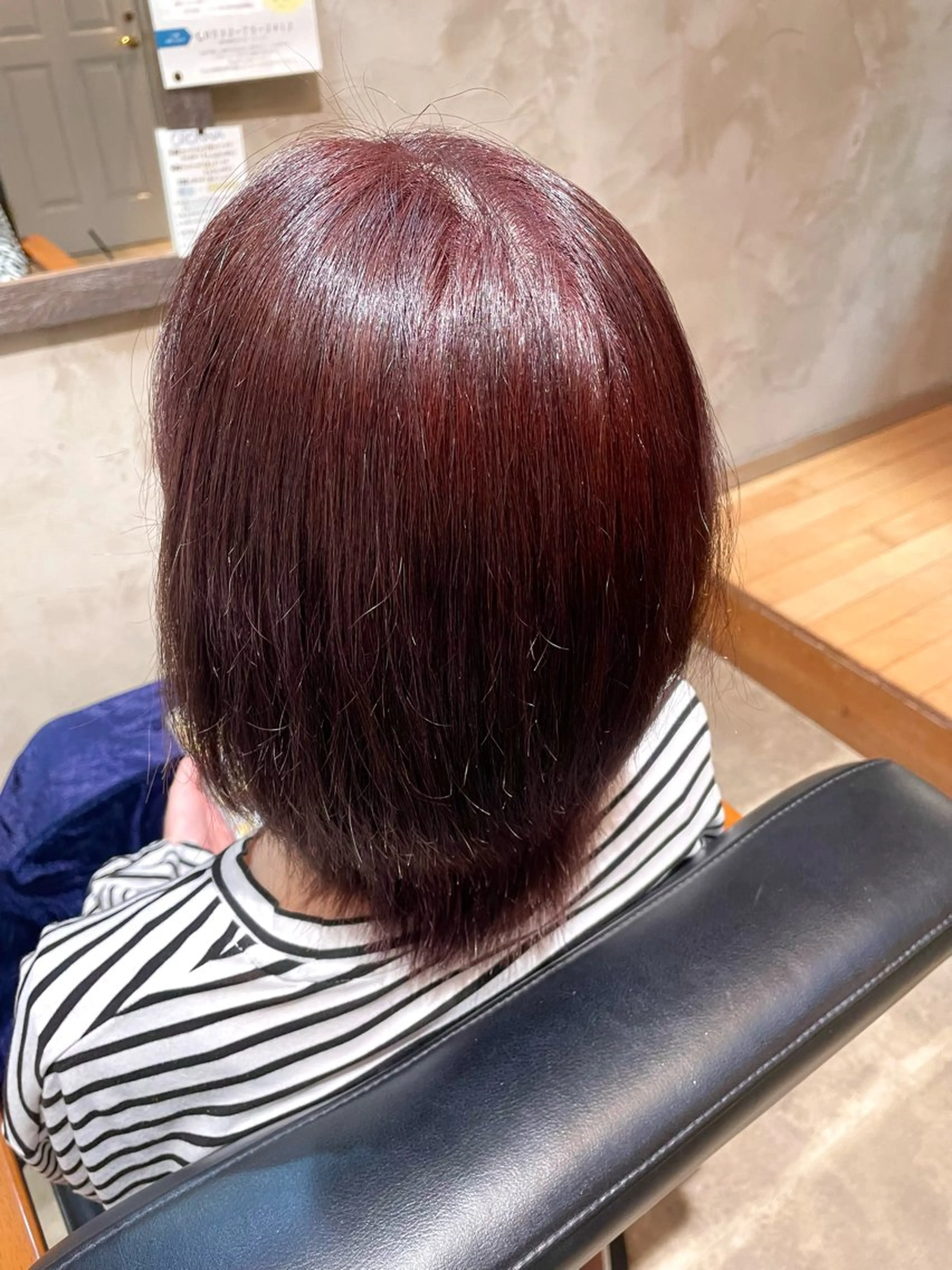 カラー ボルドーカラー ヘアカラー トリートメント 🐾及部 あんな/ お悩み解決🐾のヘアスタイル