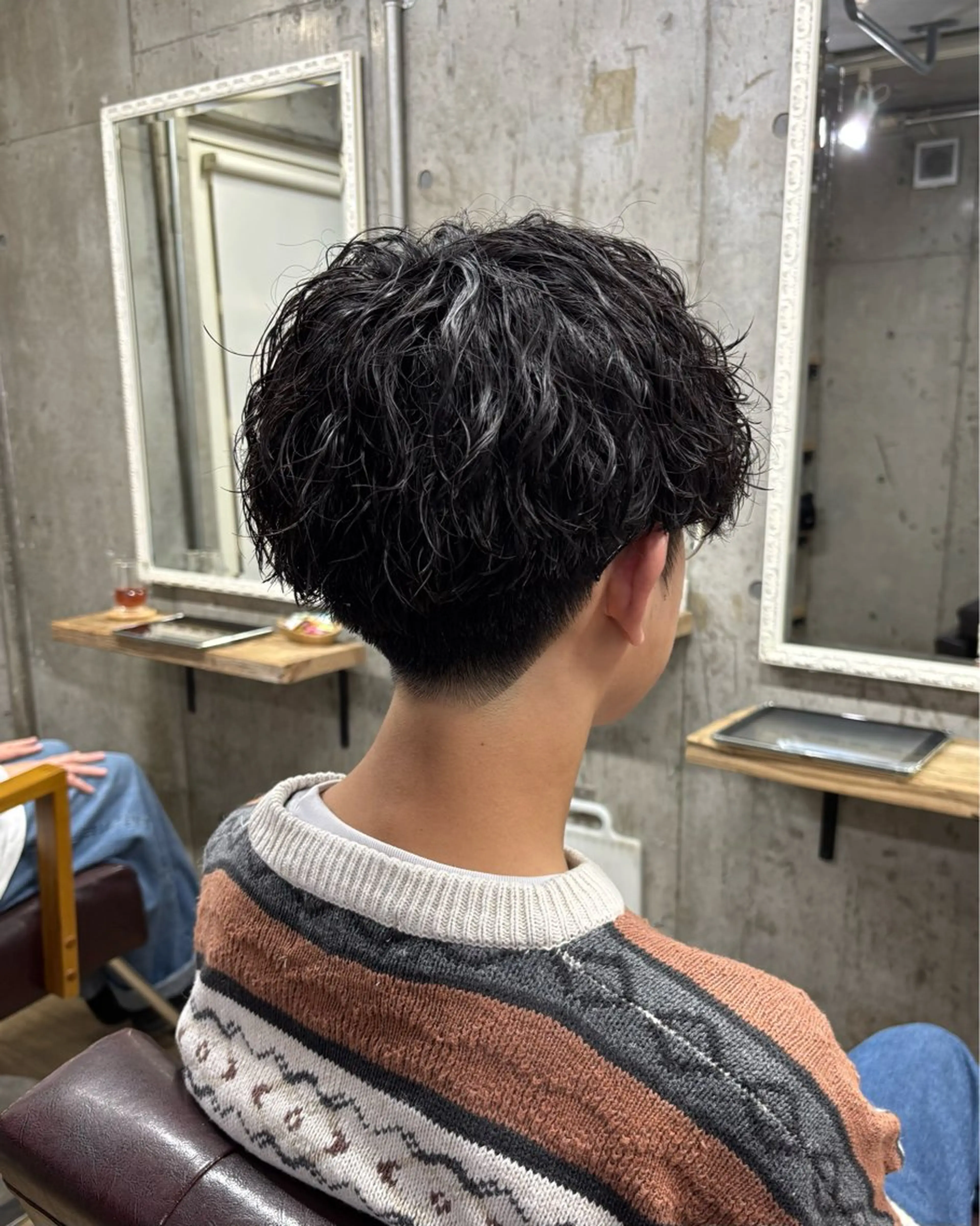 ミディアム メンズ マッシュ 刈り上げ 【メンズ特化】パーマ /マッシュ/ヨシダのヘアスタイル