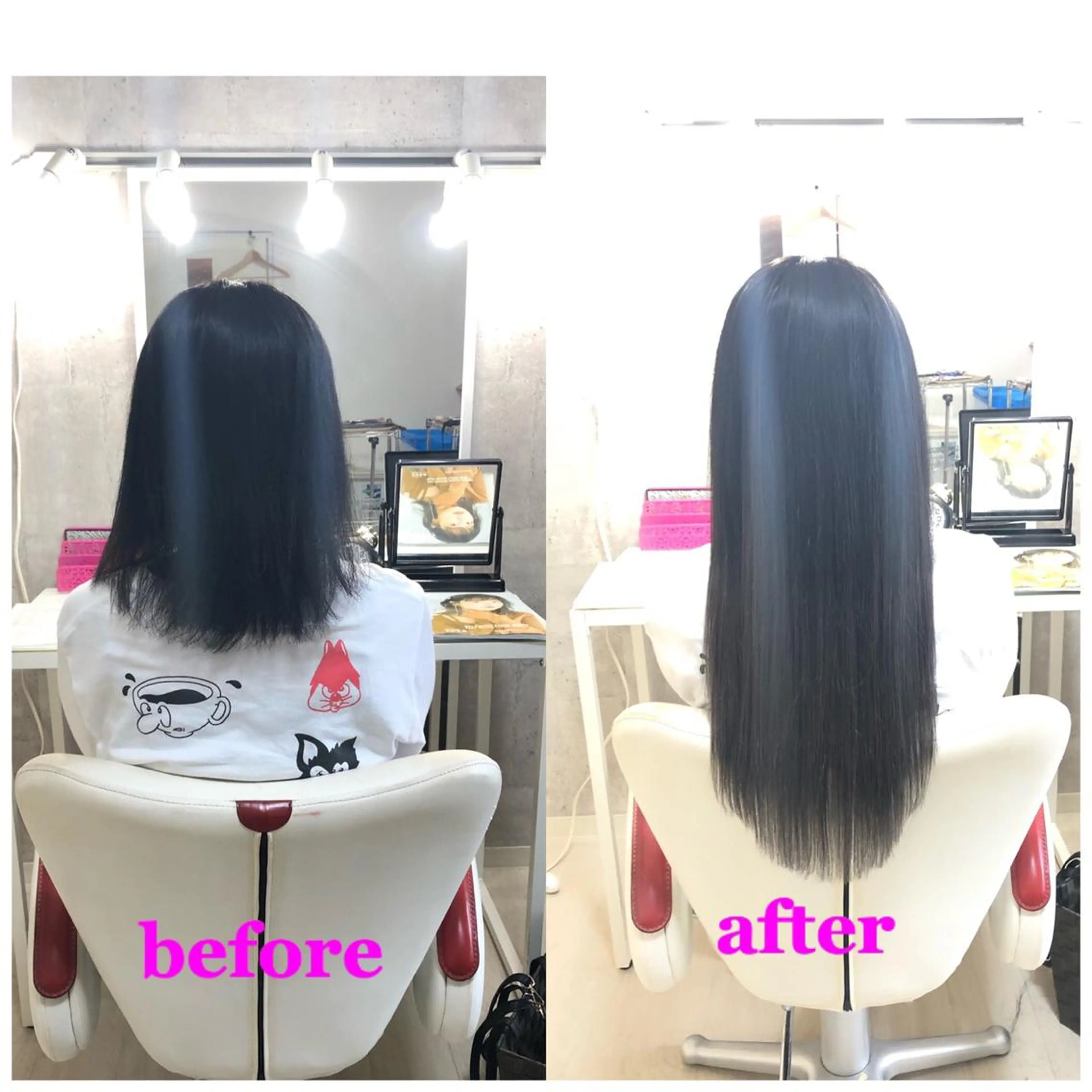 ロング エクステ 🌸ドレスアップ 心斎橋店🌸のヘアスタイル