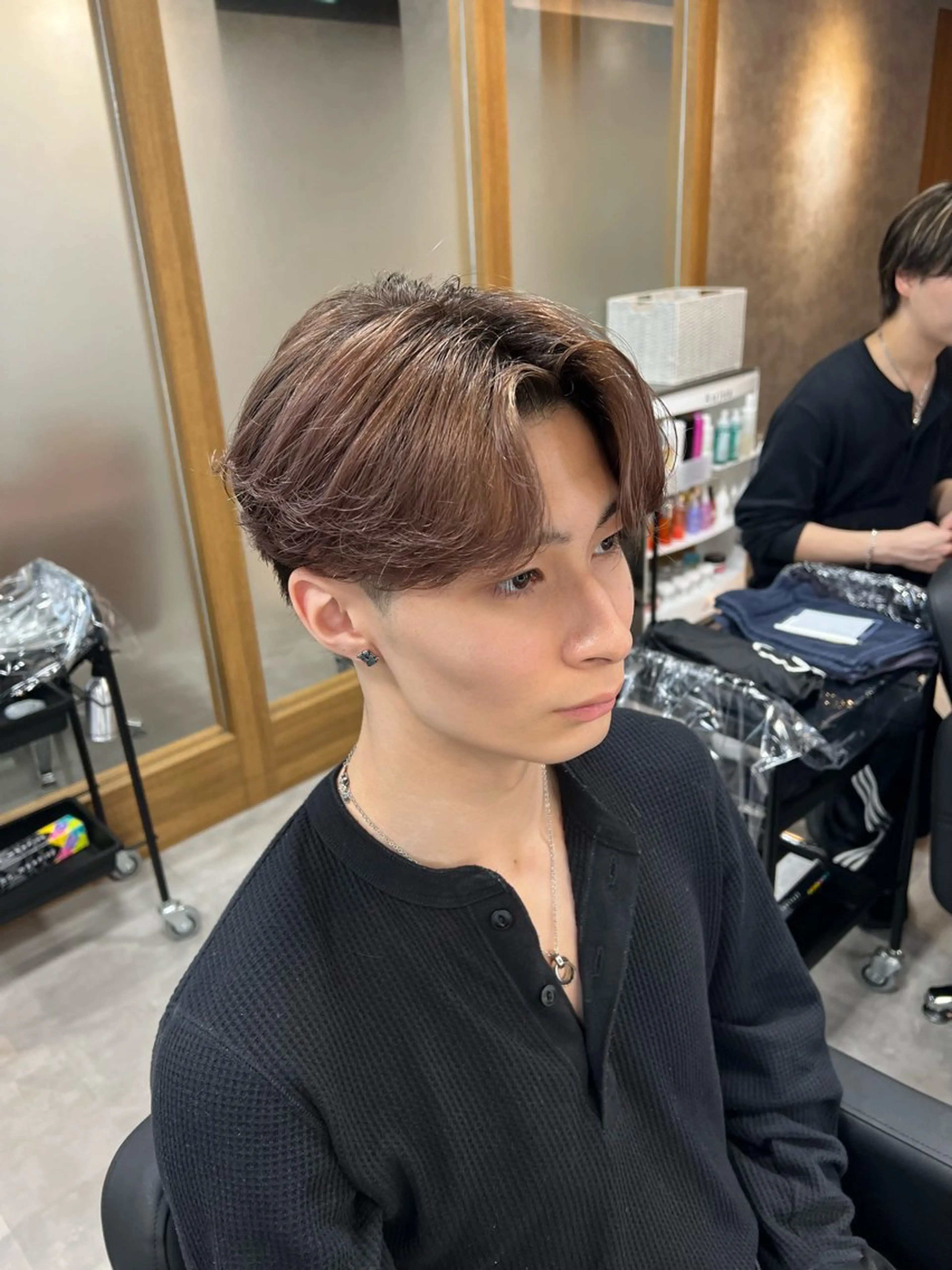 ロング パーマ ヘアアレンジ メンズ メンズパーマ ニュアンスパーマ カット パーマ スパイキーの鬼 ヒロムのヘアスタイル