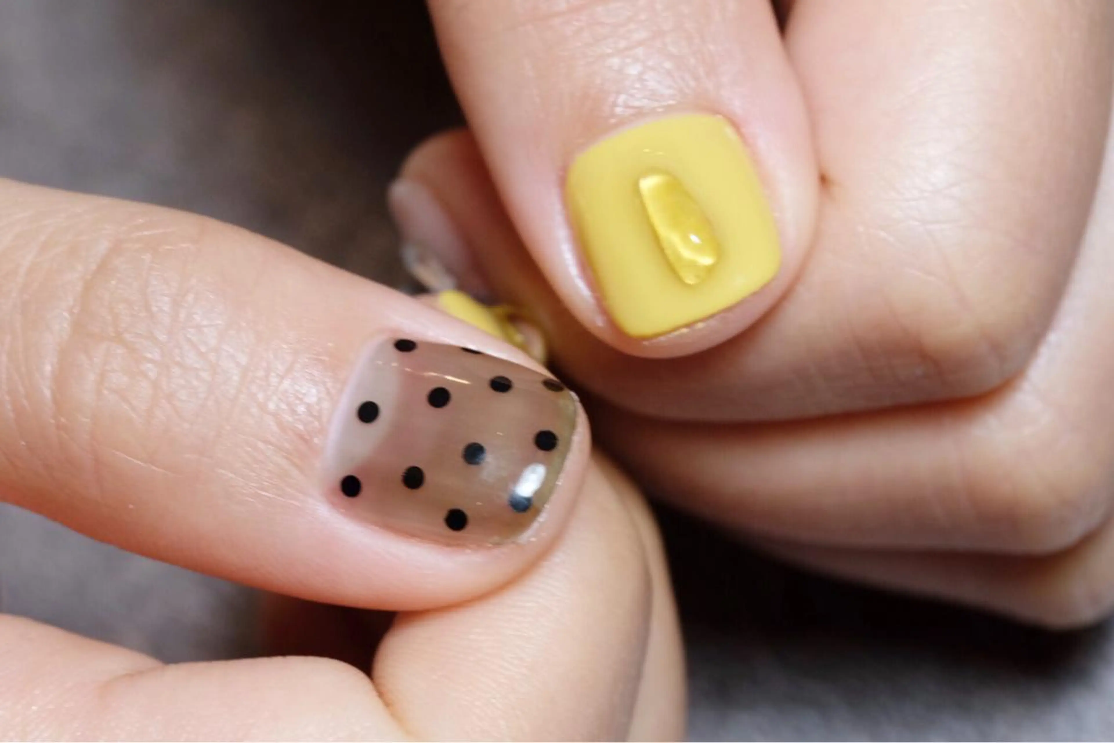 ショート めぐみのネイルサロン スタッフ練習のネイルデザイン