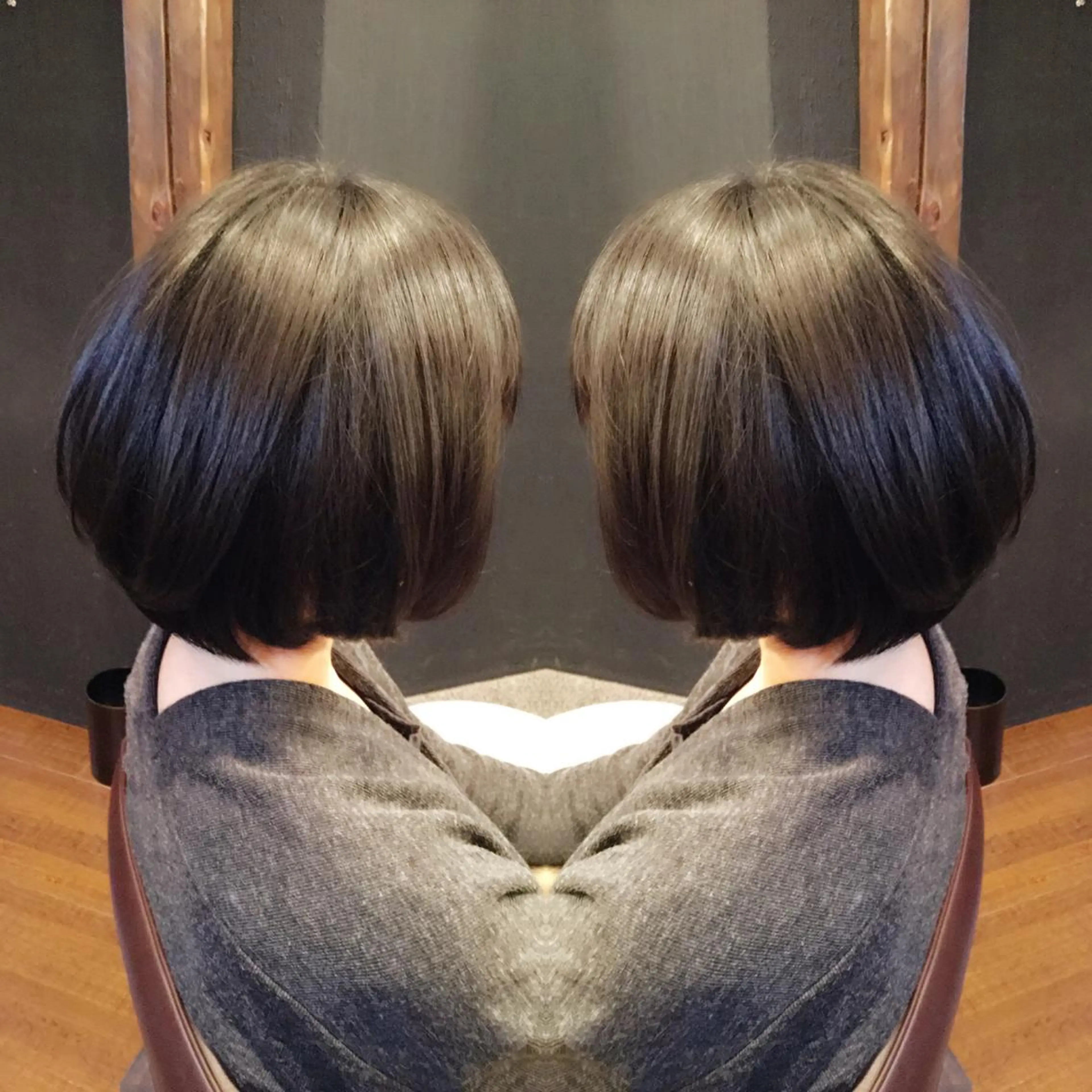 ショート カット 縮毛矯正 アルター森川  義則のヘアスタイル