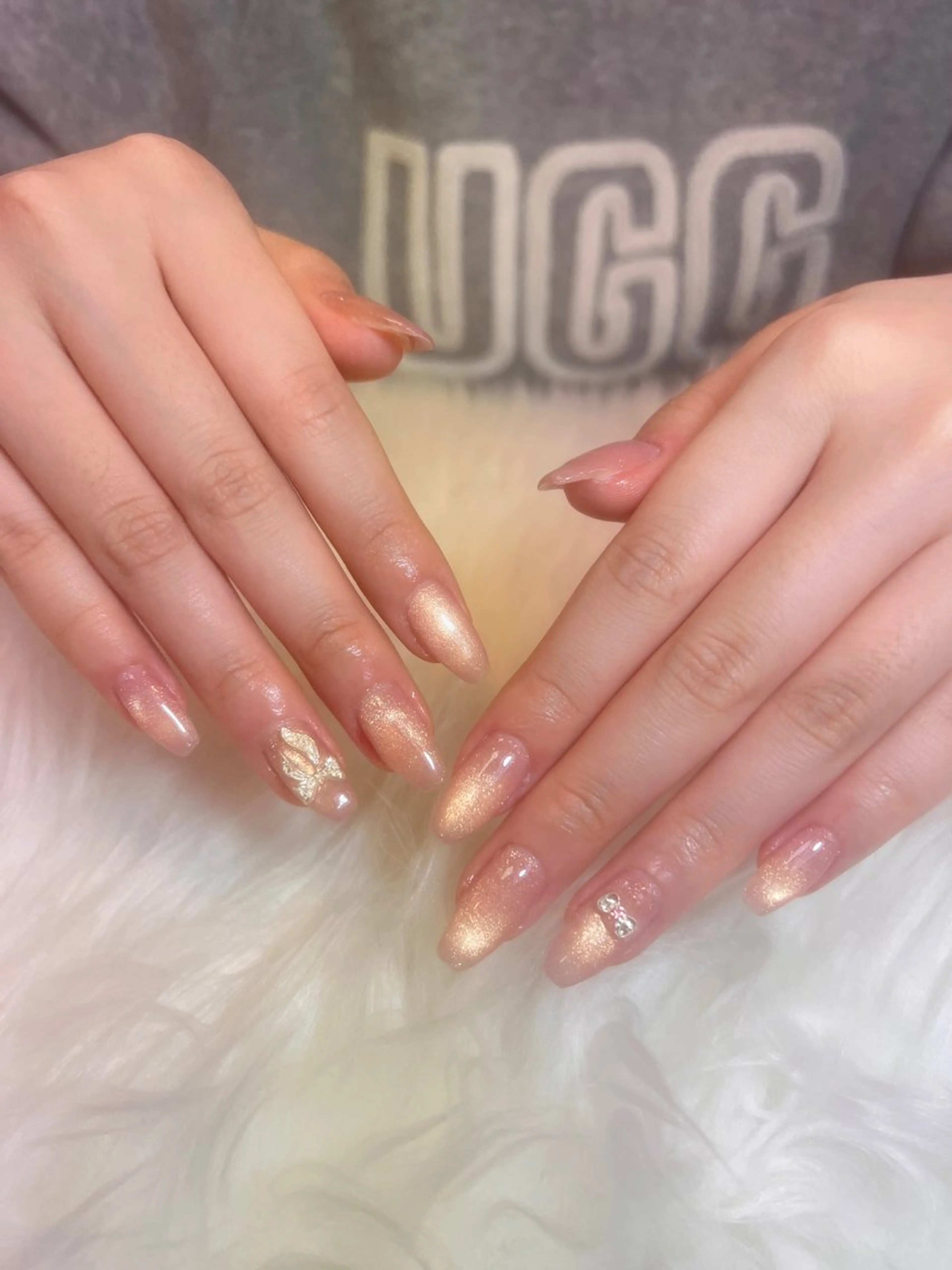 ネイル ジェルネイル 韓国ネイル シンプルネイル ワンホンネイル MEO MEO NAIL  守山のネイルデザイン