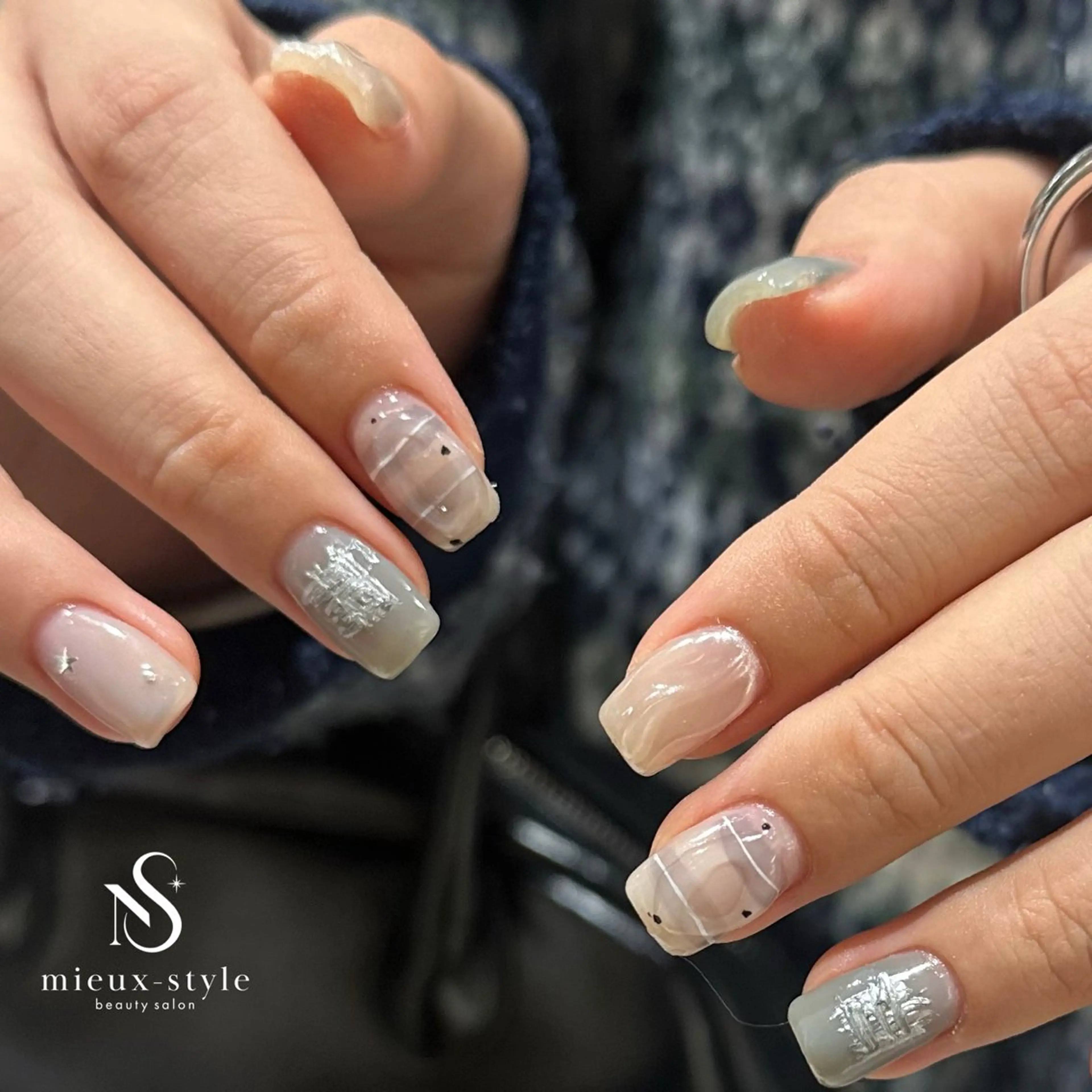 ネイル mieux-myu /立川nuanceのネイルデザイン