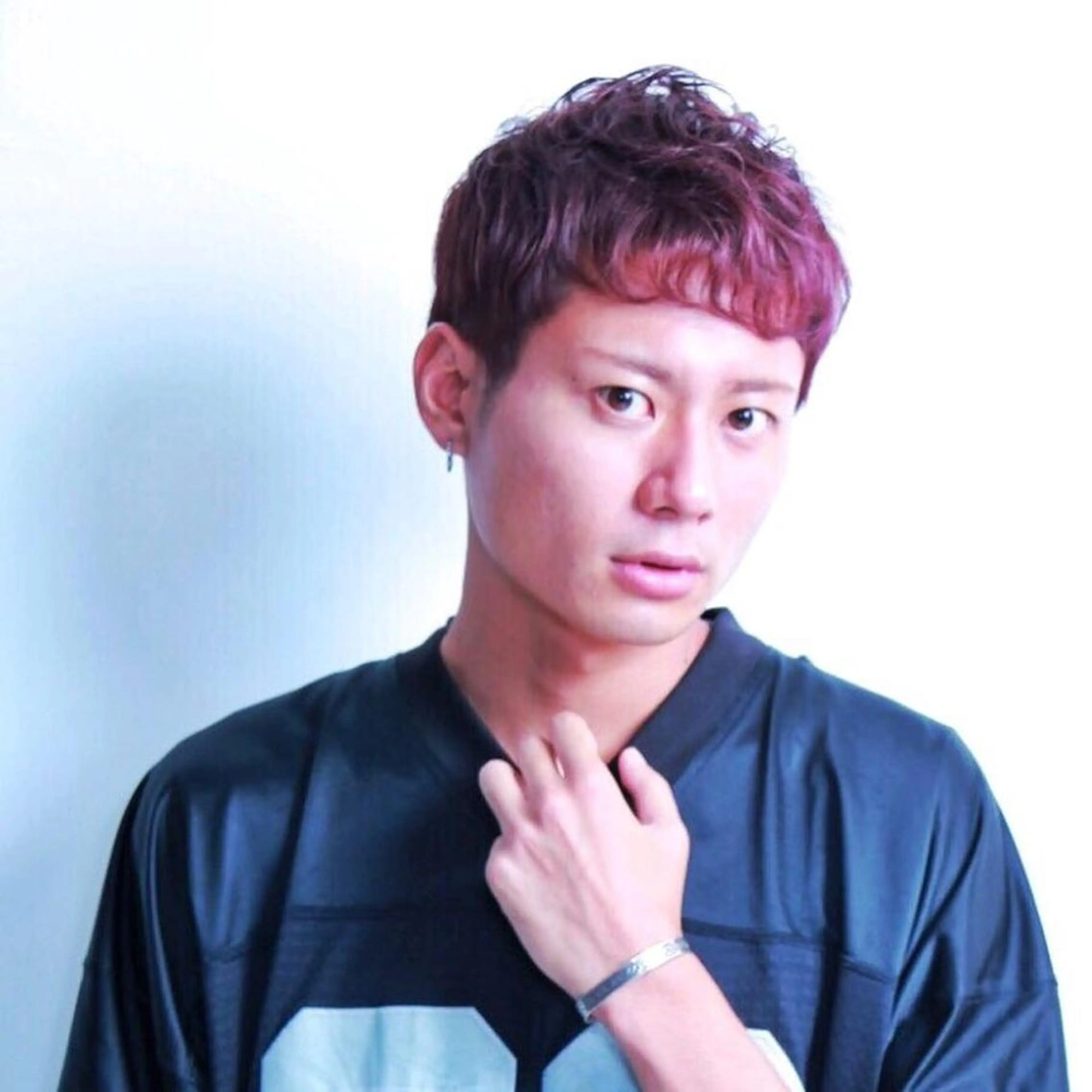 カラー メンズ 透明感カラー イルミナカラー 髪質改善/イルミナ/ 城崎のヘアスタイル