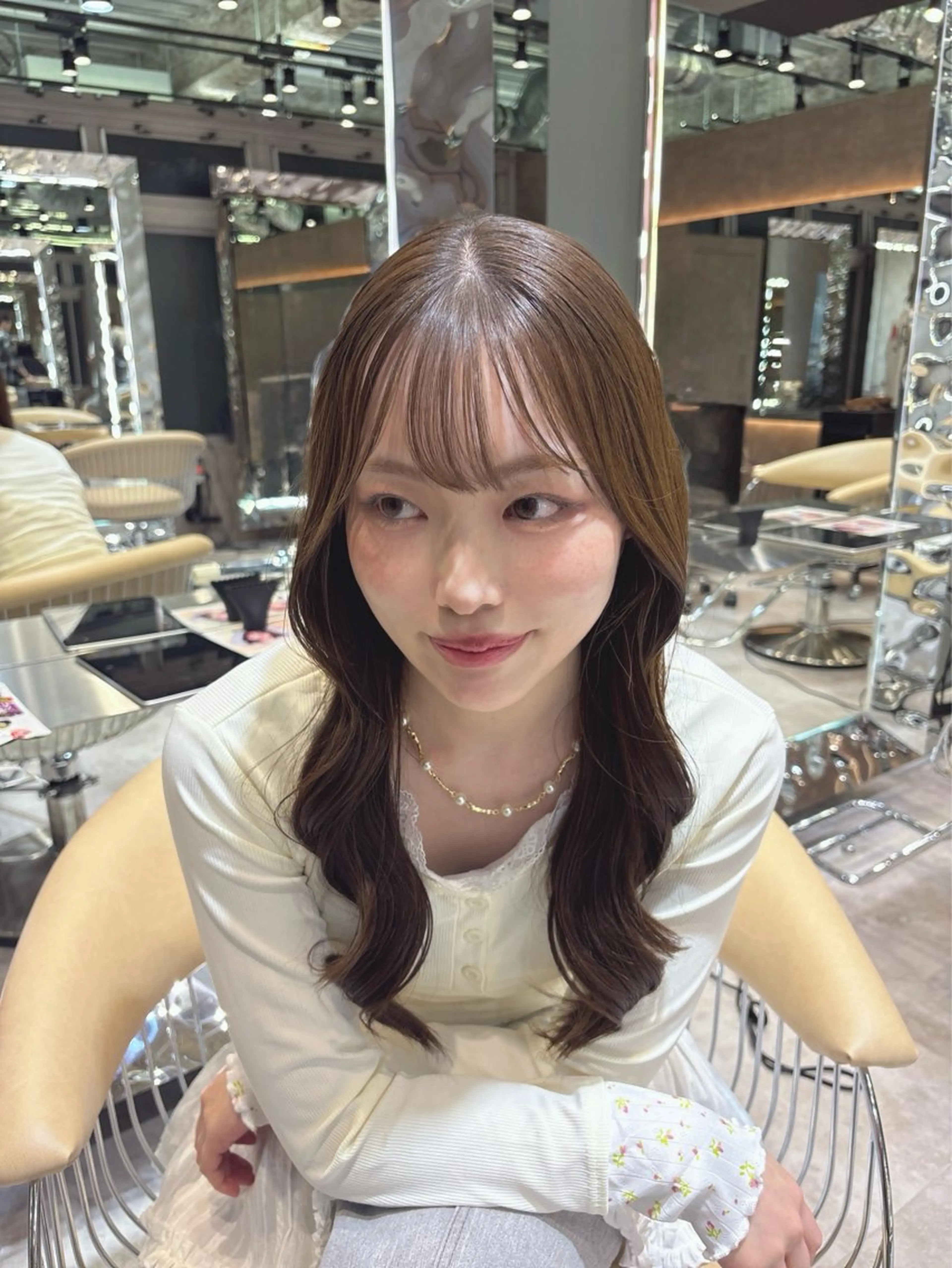 ロング 顔周りレイヤーカット /髪質改善/ゆう🤍のヘアスタイル