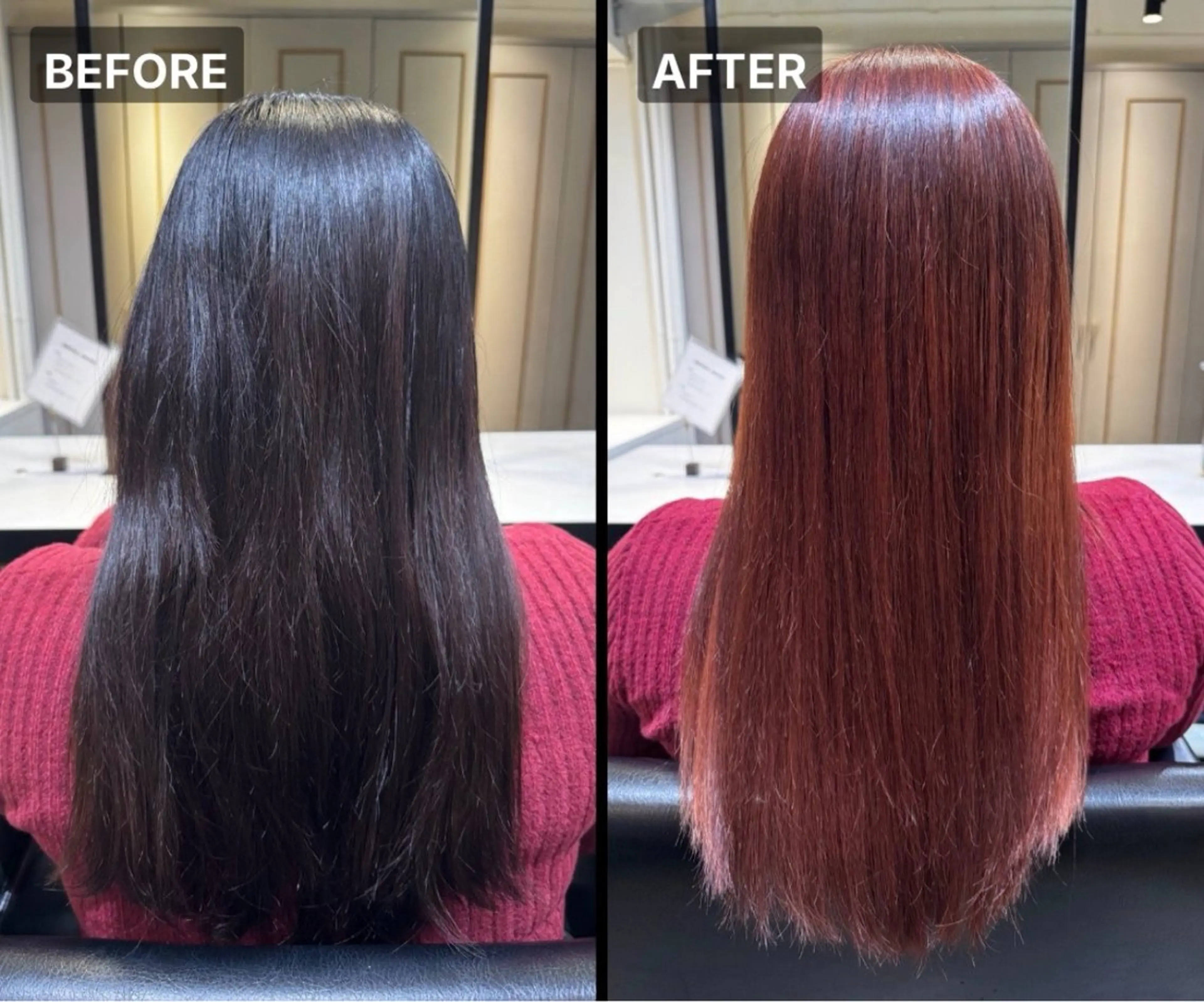 カラー ヘアカラー トリートメント 小澤 琉凪のヘアスタイル