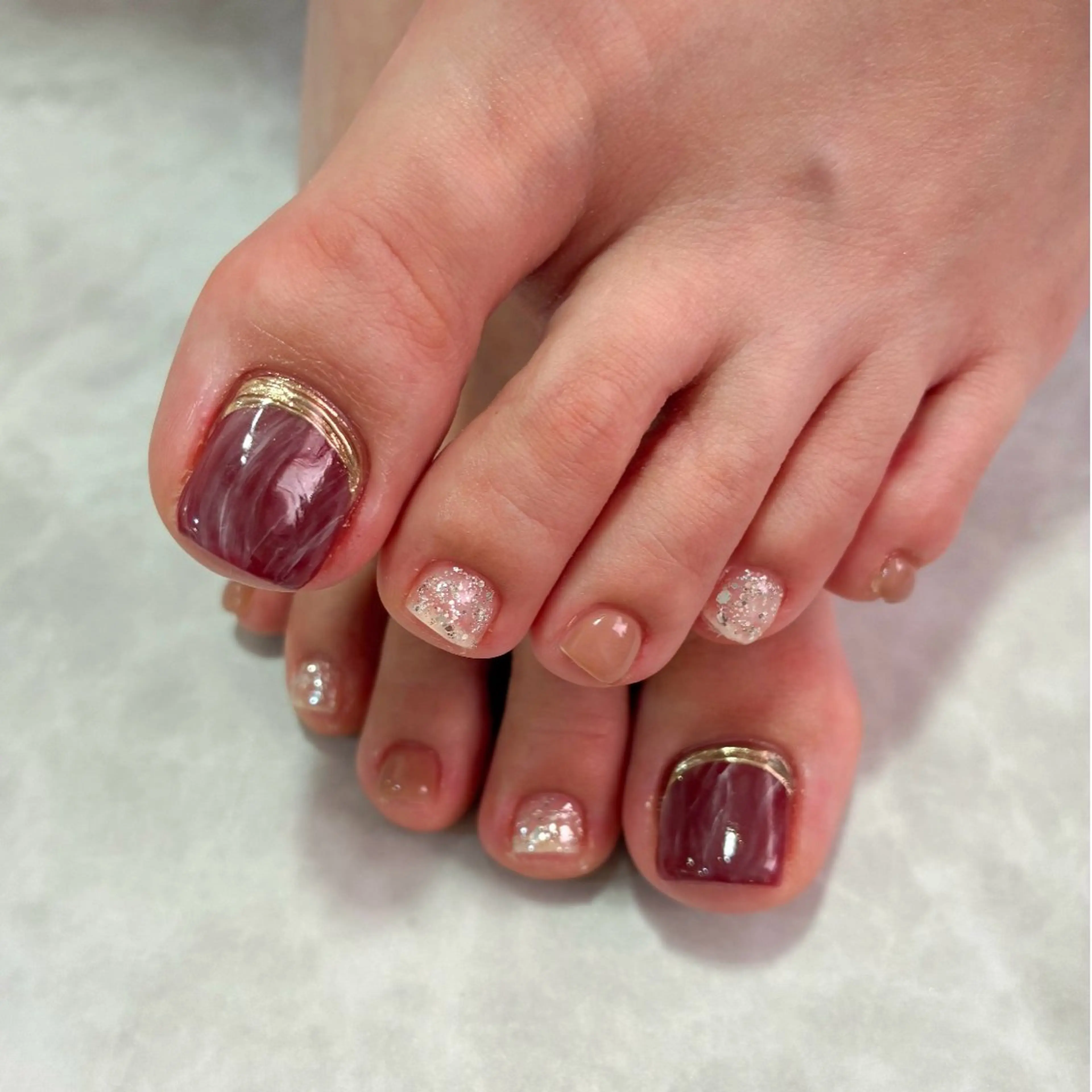 ネイル アートネイル フットネイル CHARIS長岡西店 吉沼のネイルデザイン