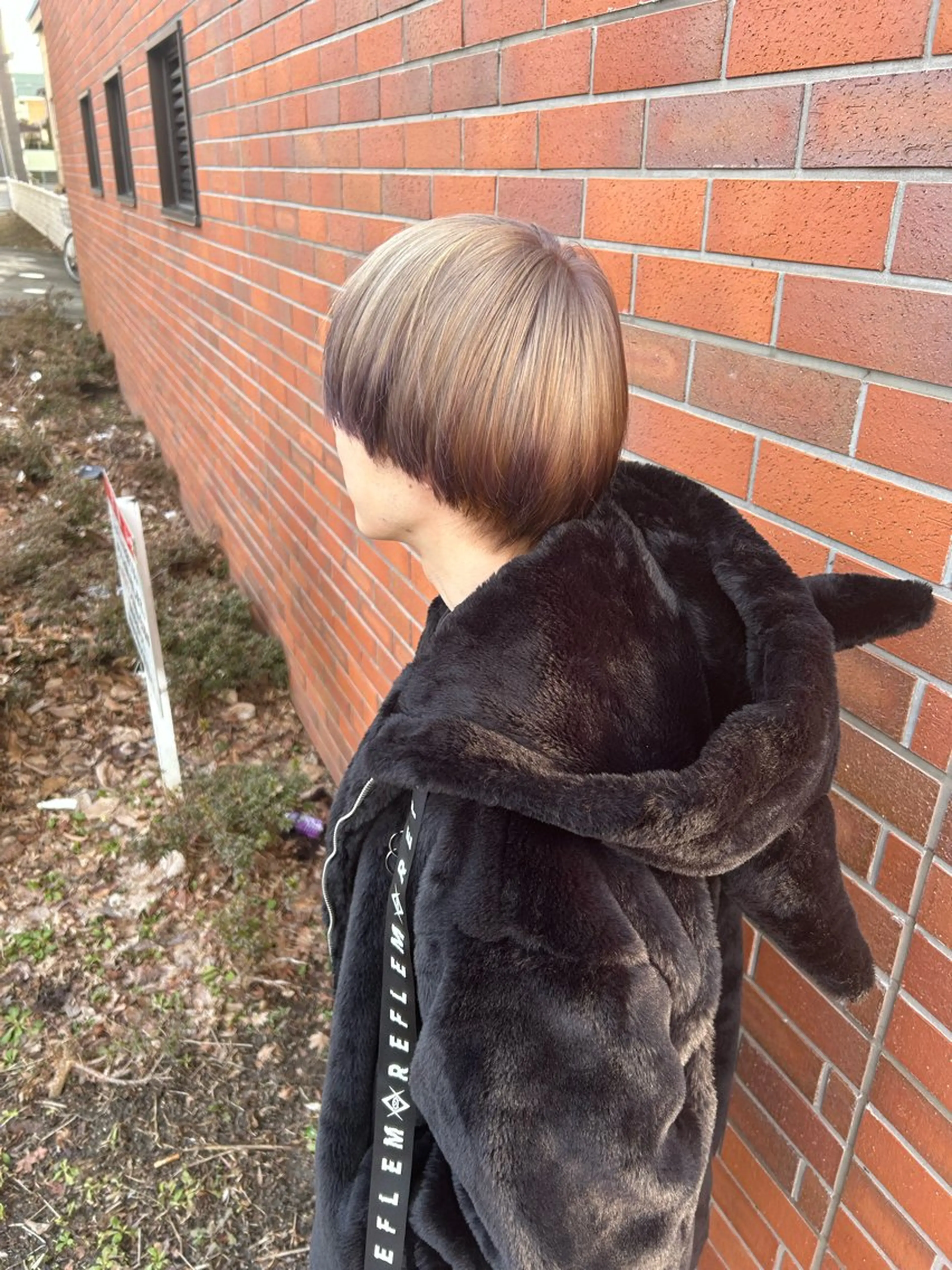 カラー メンズ メンズブリーチ ブリーチ ヘアカラー トリートメント SUGAR/ソウ みたけのヘアスタイル