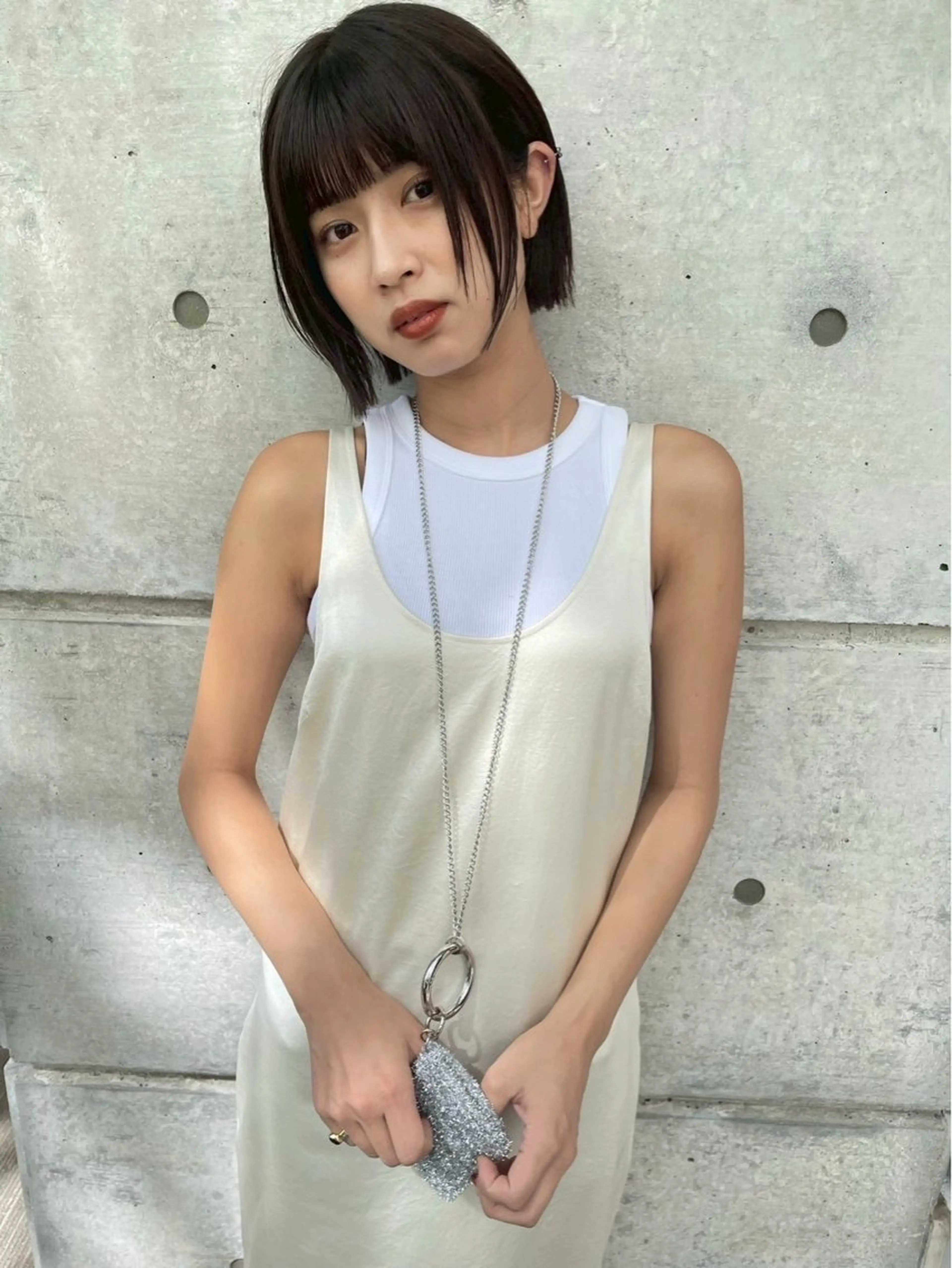 カラー miku/天神 艶カラーのヘアスタイル